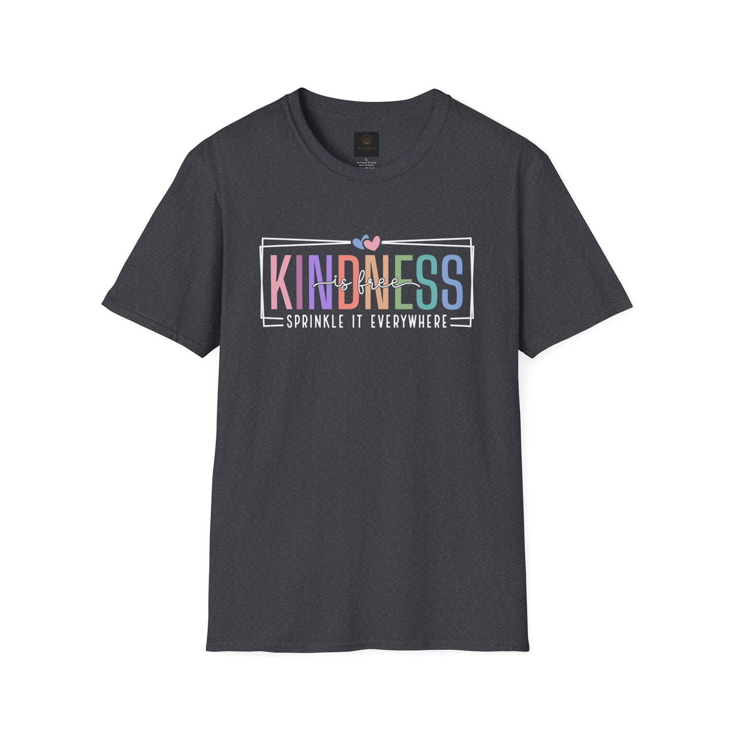 Kindness T-Shirt| Spread Positivity | Everyday Wear | Inspirational Clothing