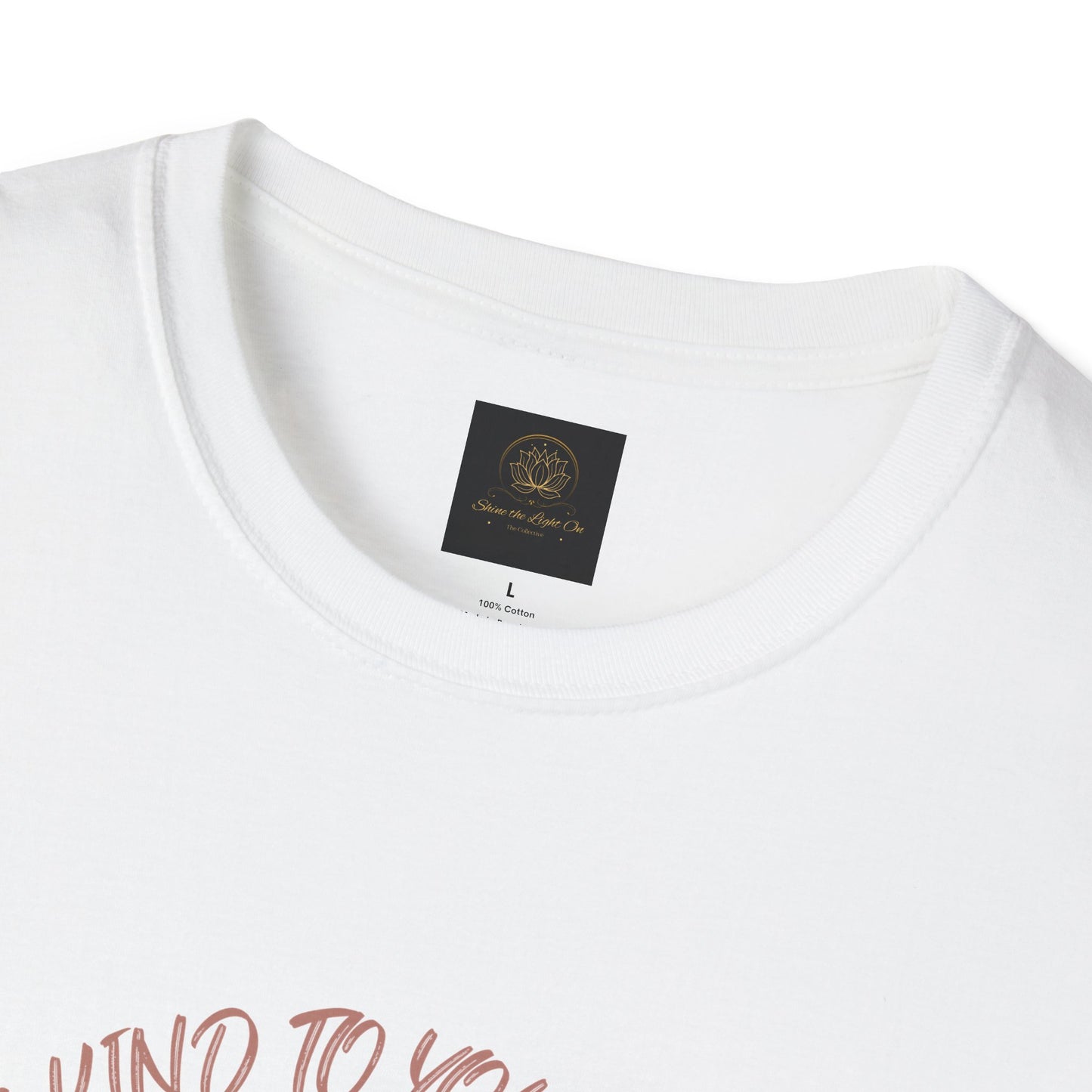 Unisex Softstyle T-Shirt with 'Be Kind to Your Mind' Rainbow Design, Motivational Apparel, Gift for Mental Health Awareness, Self-Care [...]
