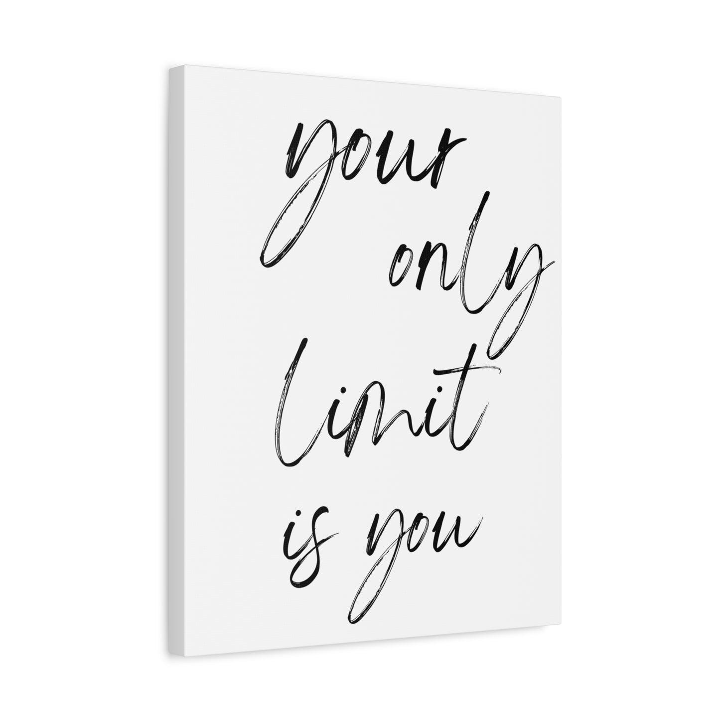 Inspirational Wall Art Canvas Print, Home Decor, Motivational Quote, Gift for Friends, Office Wall Art, Modern Decor