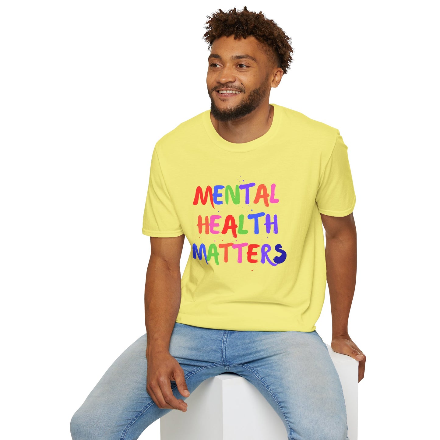 Mental Health Matters Unisex Softstyle T-Shirt