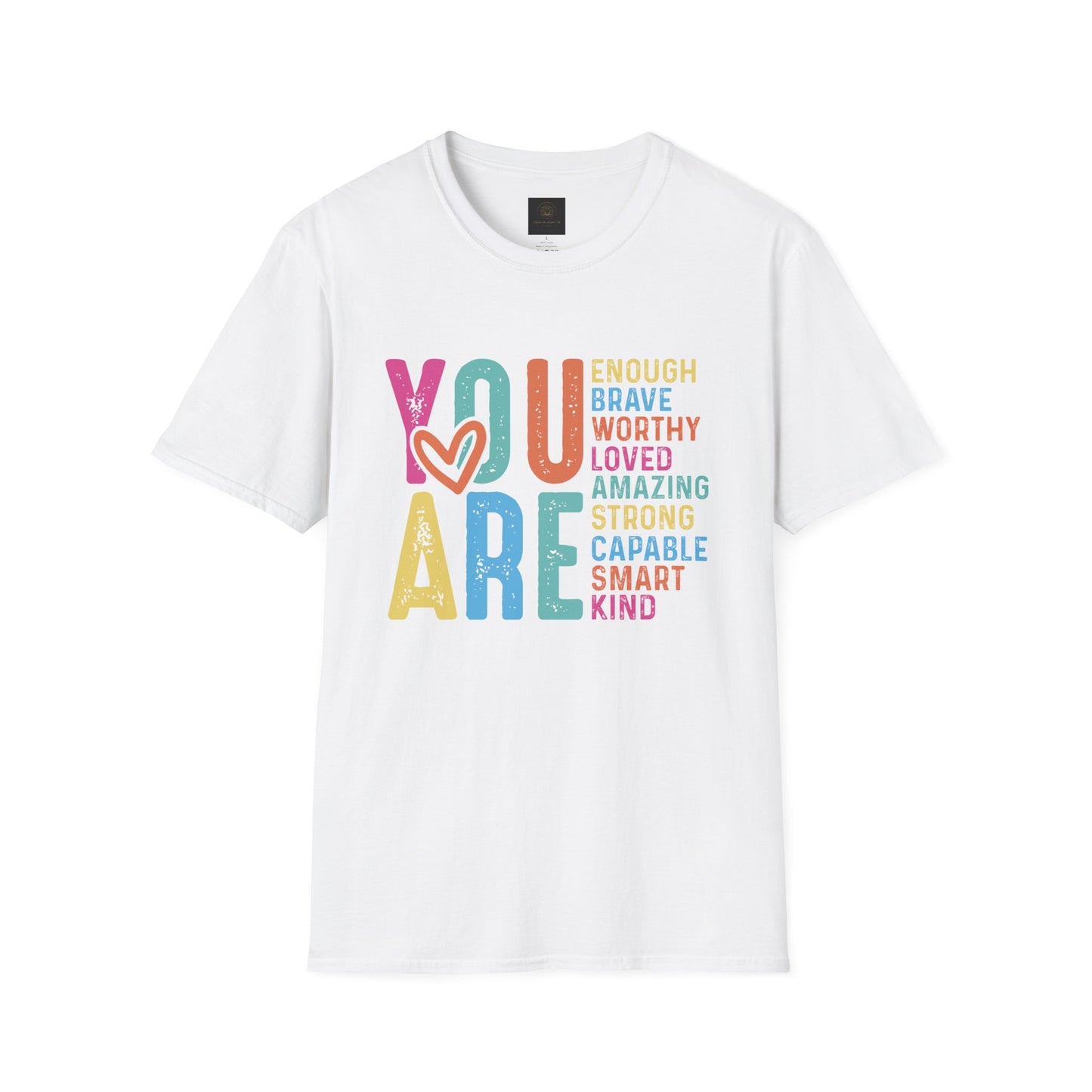 Inspirational Unisex T-Shirt - You Are Enough, Casual Wear