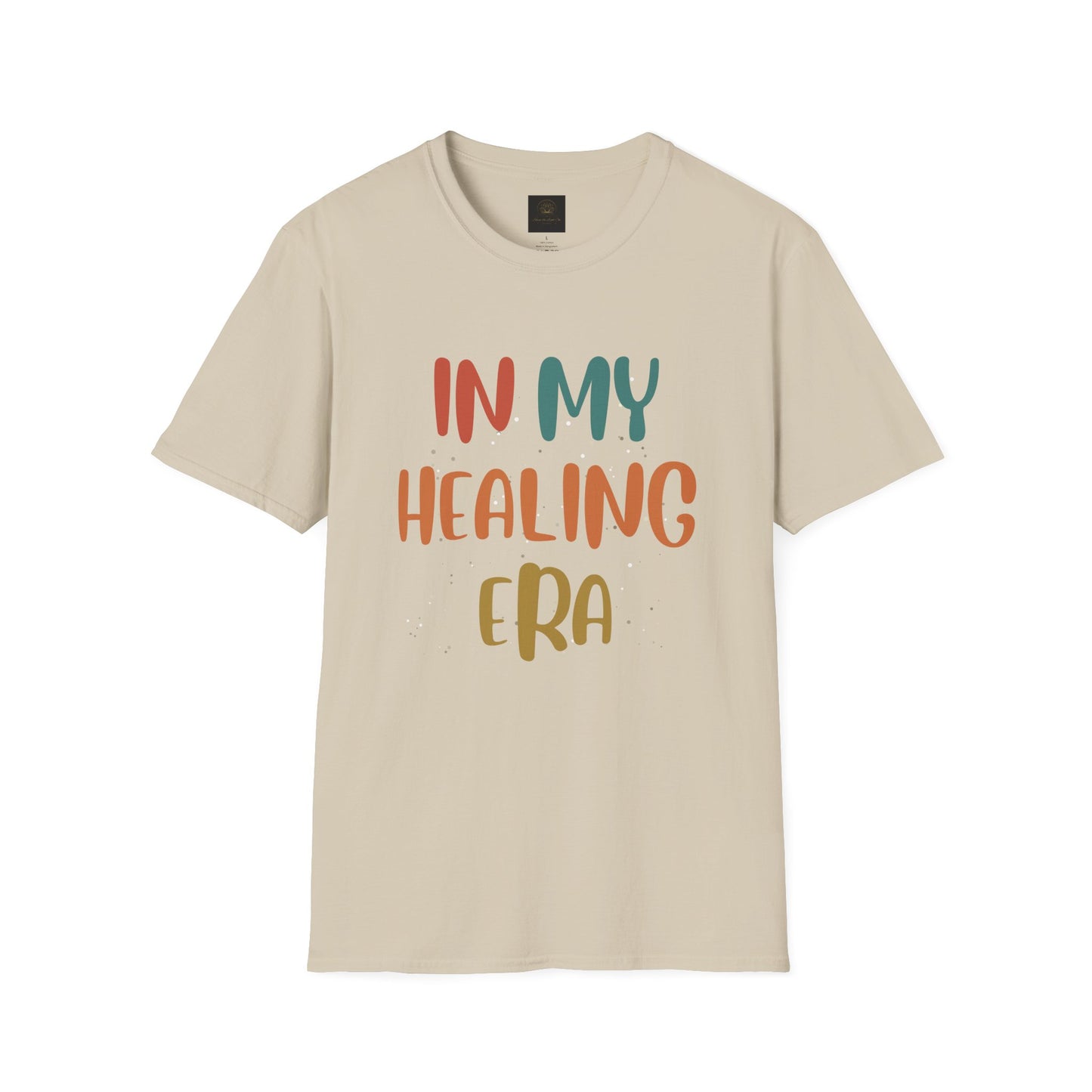 Healing Era Unisex T-Shirt | Empowering Quote Tee, Self-Care Wear, Gift for Friends, Motivational Apparel, Wellness Fashion