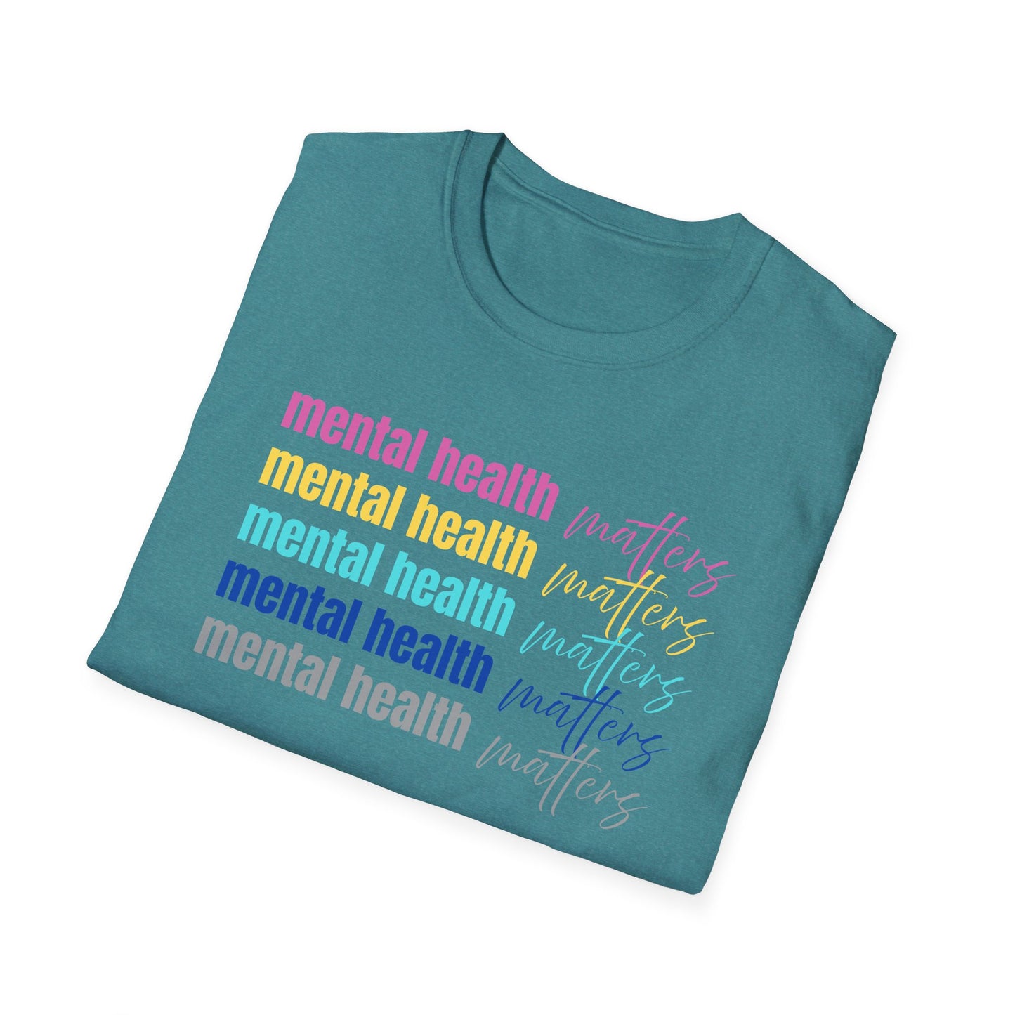 Mental Health Awareness Unisex Softstyle T-Shirt