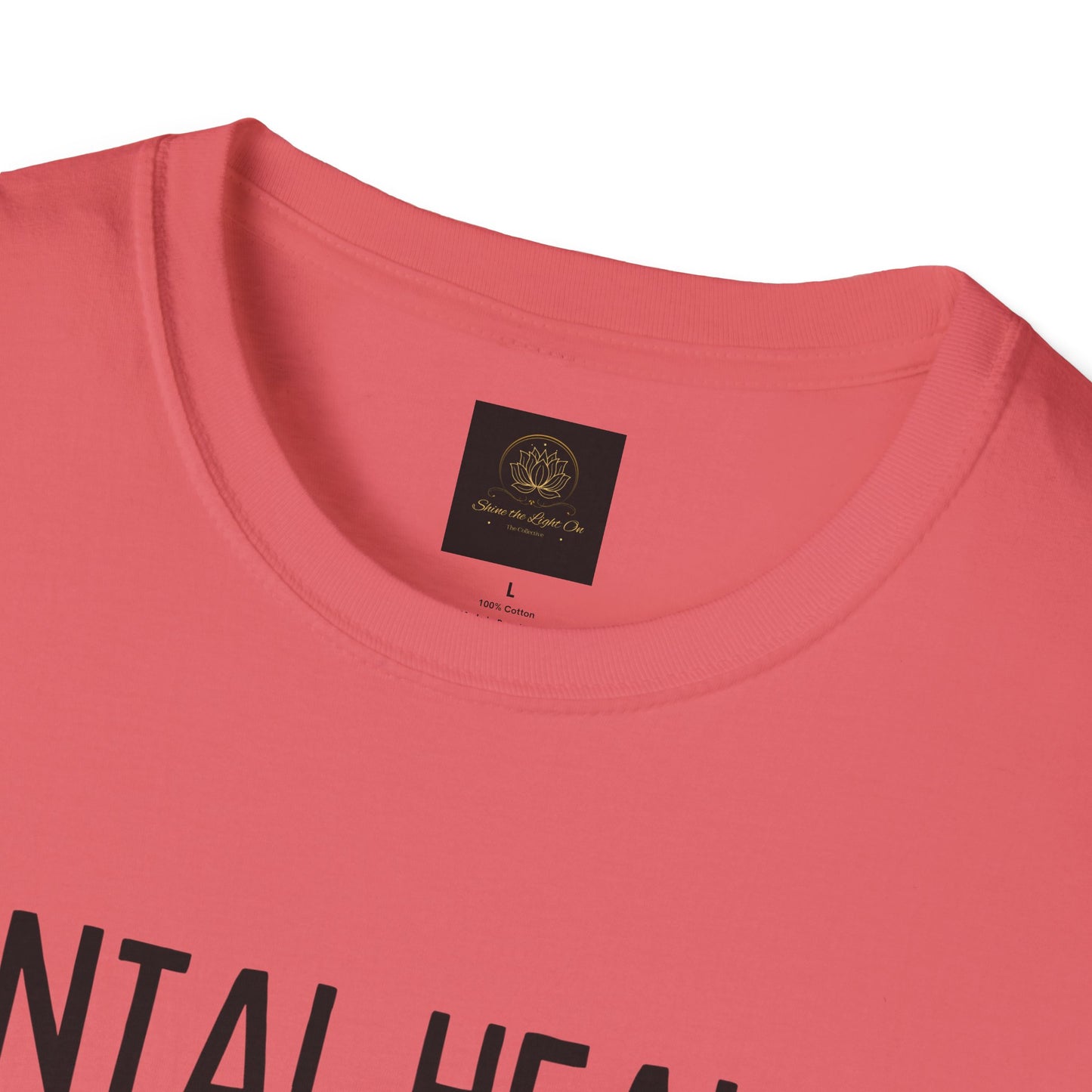 Mental Health Matters Unisex Softstyle T-Shirt, Inspirational Tee, Self-Care Gift, Awareness Apparel, Casual Wear