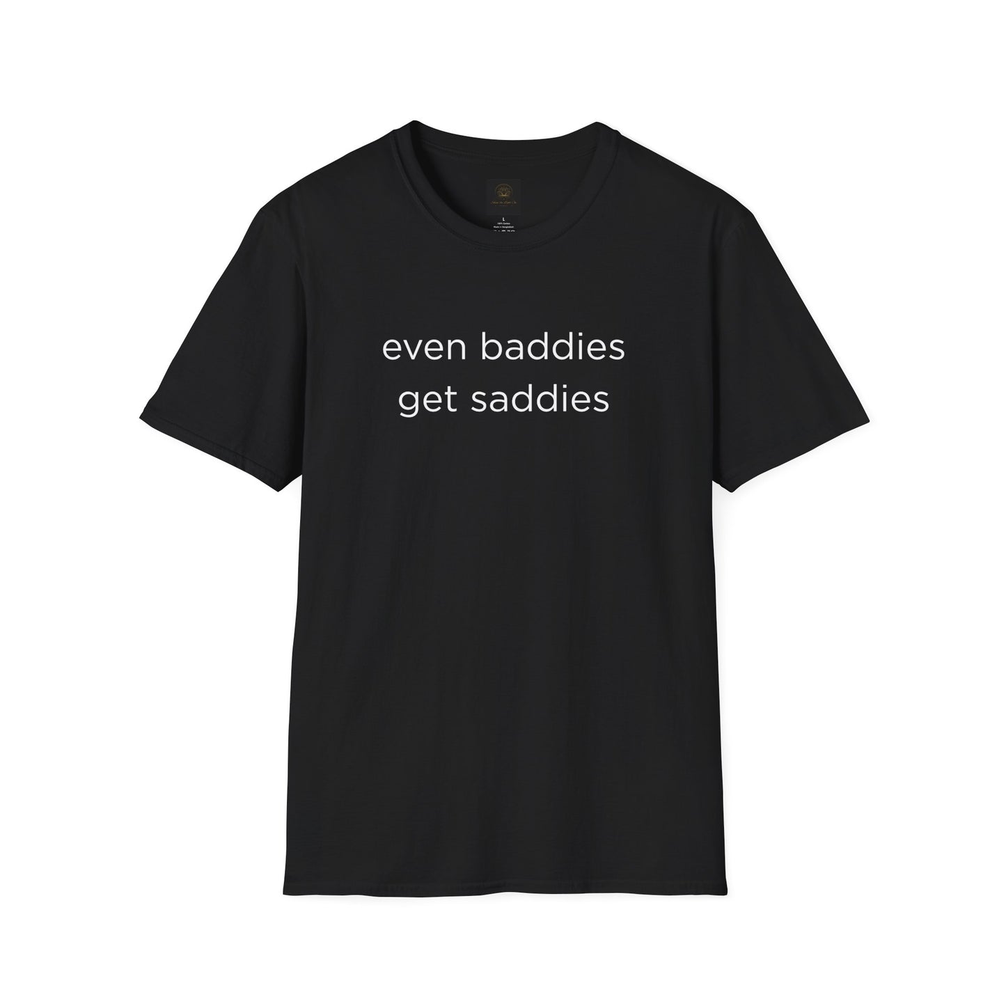 Unisex Softstyle T-Shirt: Fun and Quirky Tee for Baddies, Casual Wear, Birthday Gift, Trendy Fashion, Unique Gift Idea, Everyday Comfort