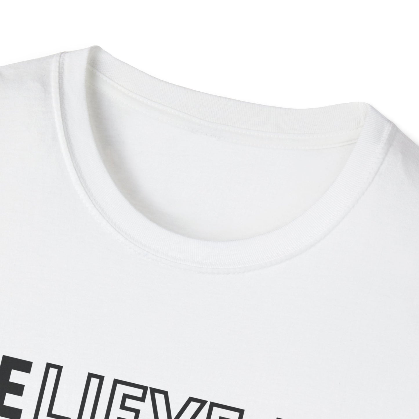 Inspirational Unisex T-Shirt, Motivational Tee, Believe in Yourself, Gift for Friends, Positive Vibes, Casual Wear, Everyday Apparel