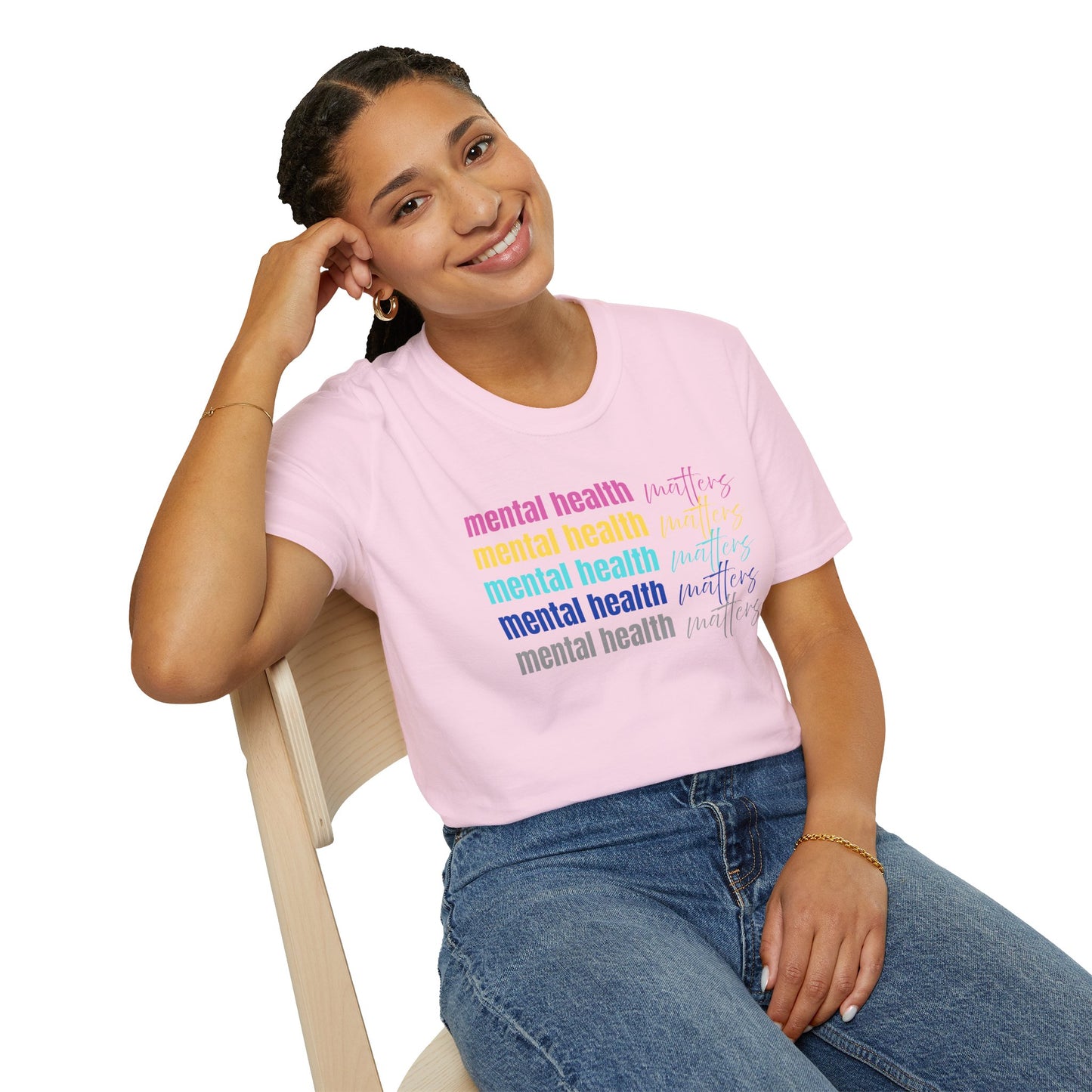Mental Health Awareness Unisex Softstyle T-Shirt