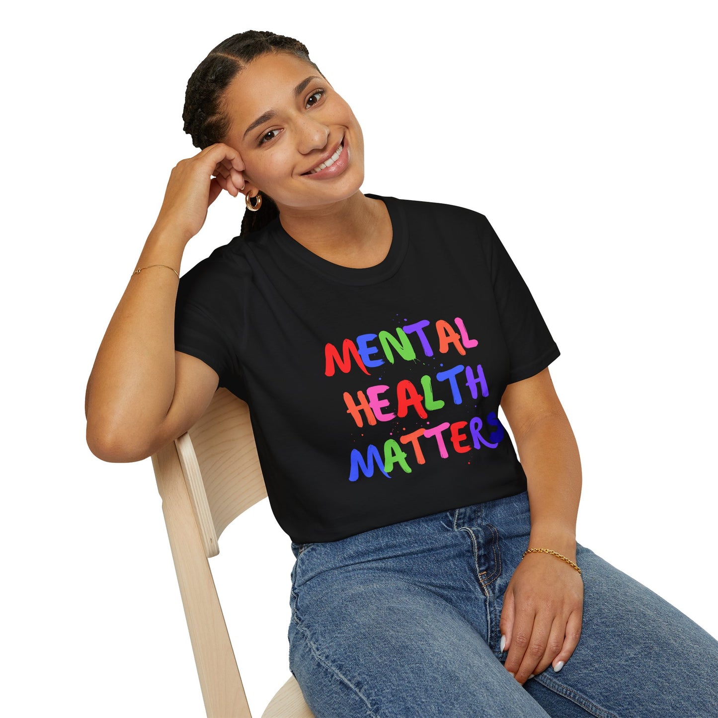 Mental Health Matters Unisex Softstyle T-Shirt