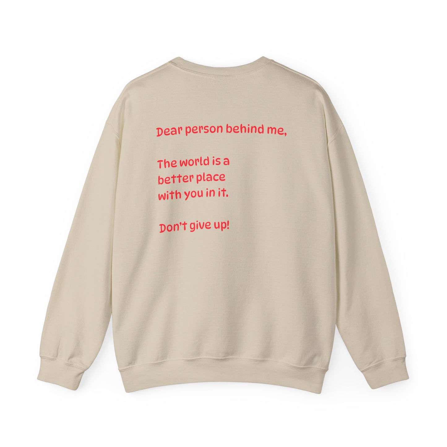 Inspirational Crewneck Sweatshirt with Butterfly Design, Motivational Gift for Friends, Cozy Unisex Sweater for All Occasions, Perfect [...]