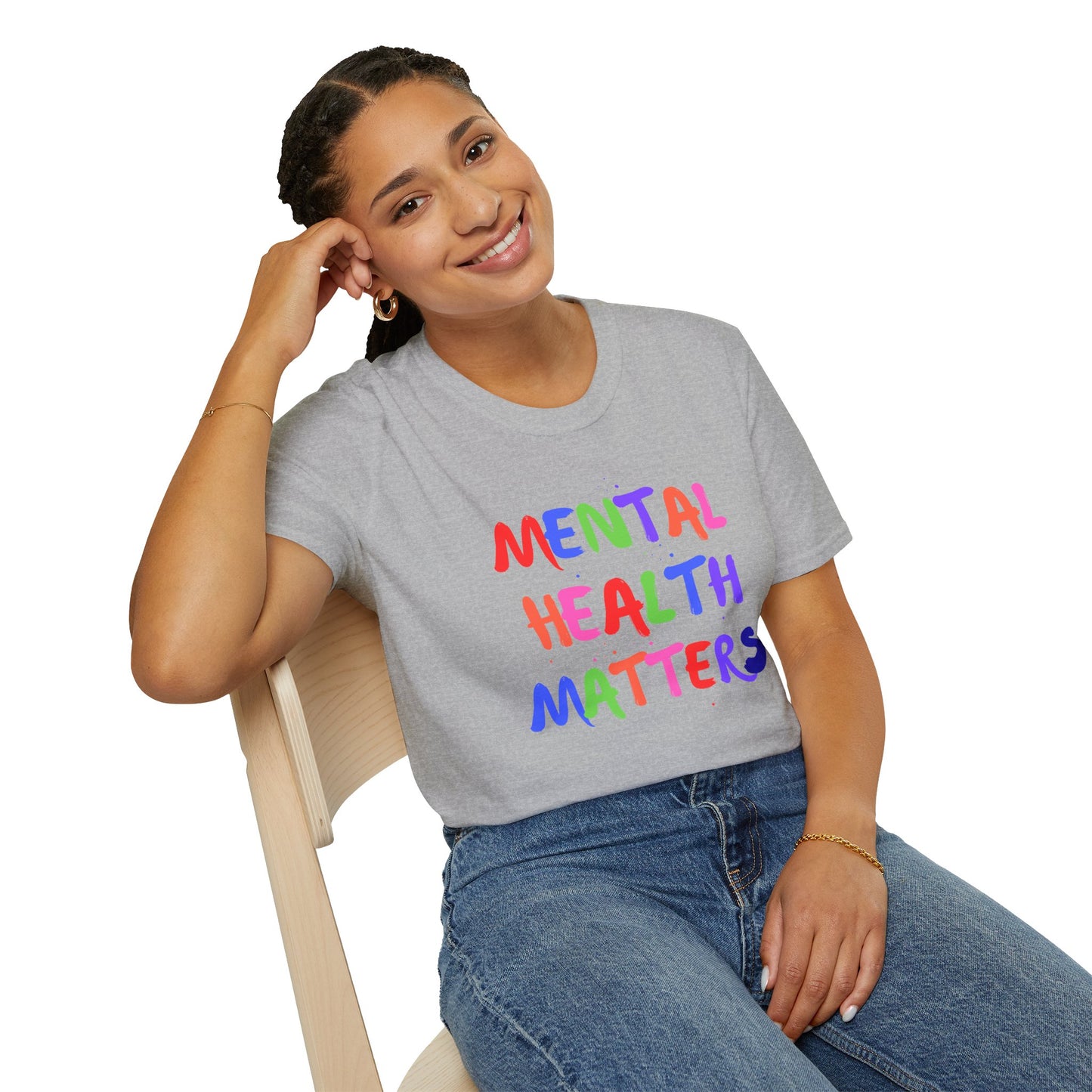 Mental Health Matters Unisex Softstyle T-Shirt