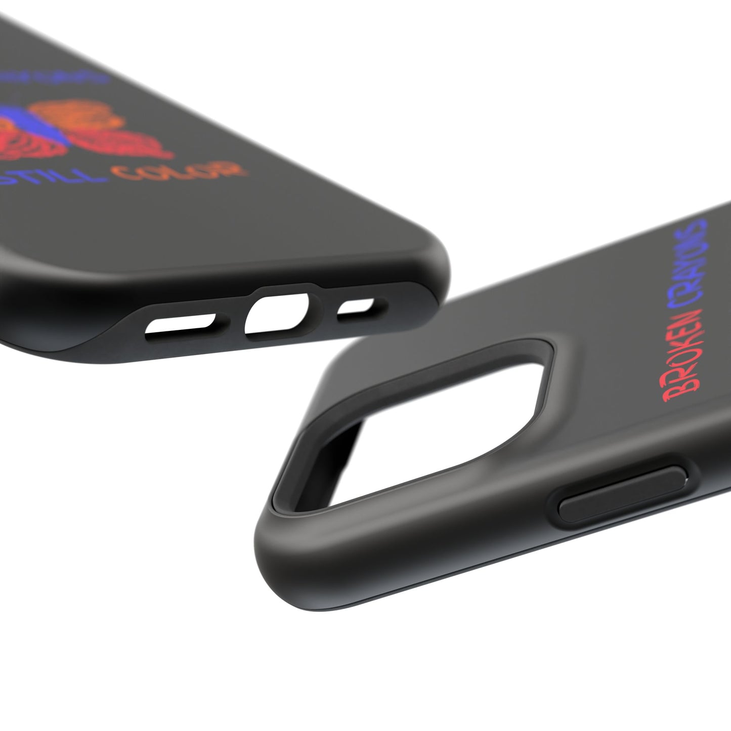 Inspirational Magnetic Tough Cases, Butterfly Phone Case, Motivational Phone Cover, Unique Gift for Her, Colorful Phone Accessories