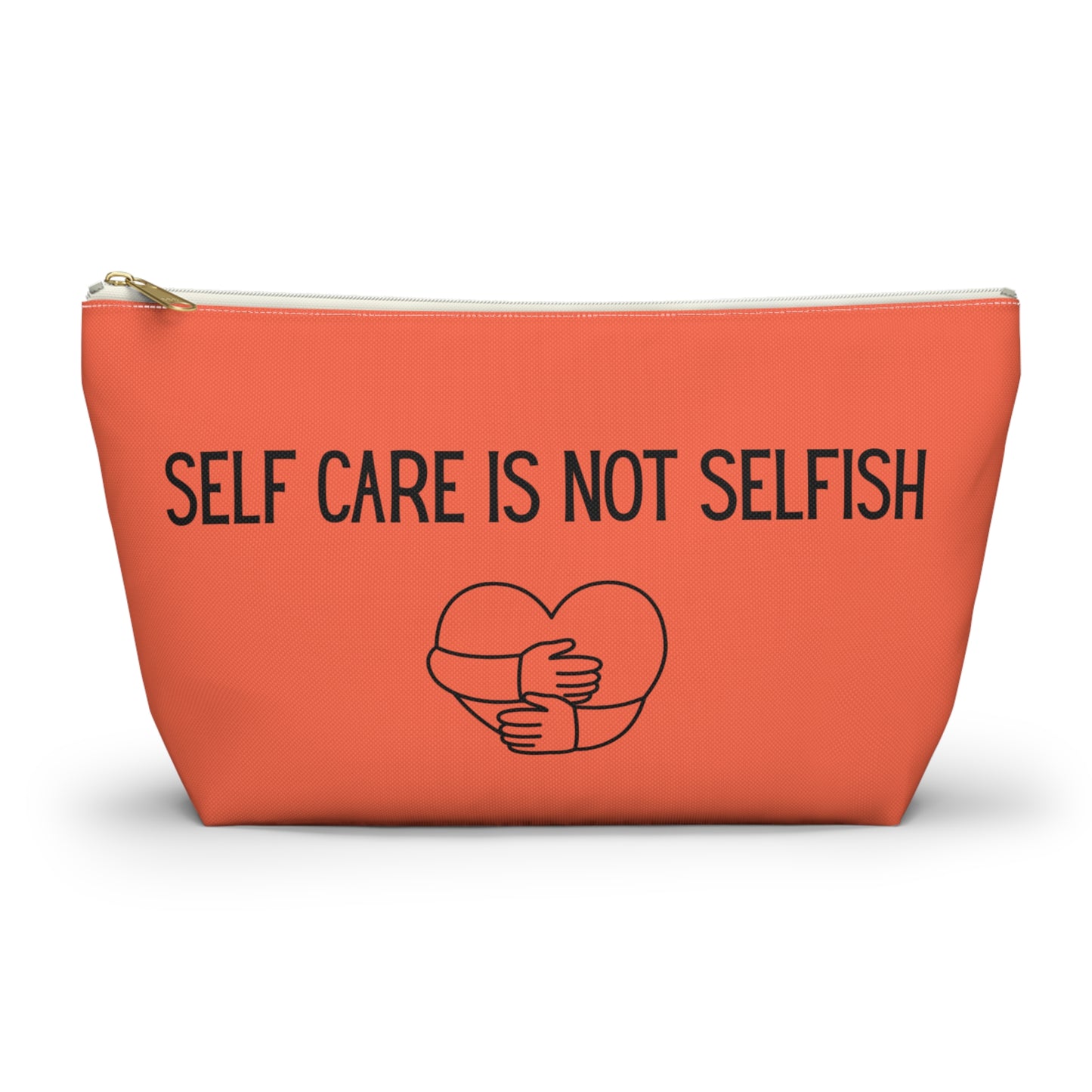 Self-Care Accessory Pouch | Motivational Makeup Bag | Gift for Mindfulness Lovers, Travel Organizer, Self-Love Essentials, Cute Storage