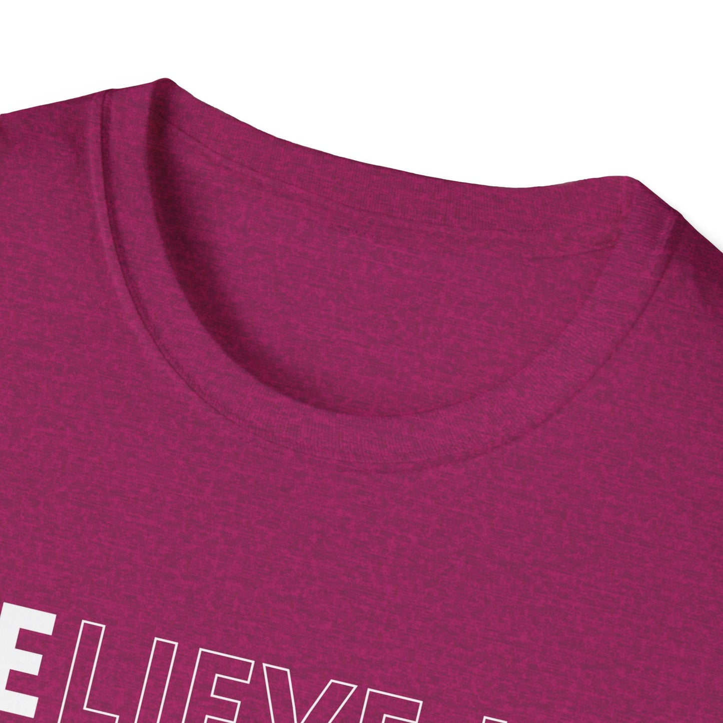 Inspirational Unisex T-Shirt, Motivational Tee, Believe in Yourself, Gift for Friends, Positive Vibes, Casual Wear, Everyday Apparel
