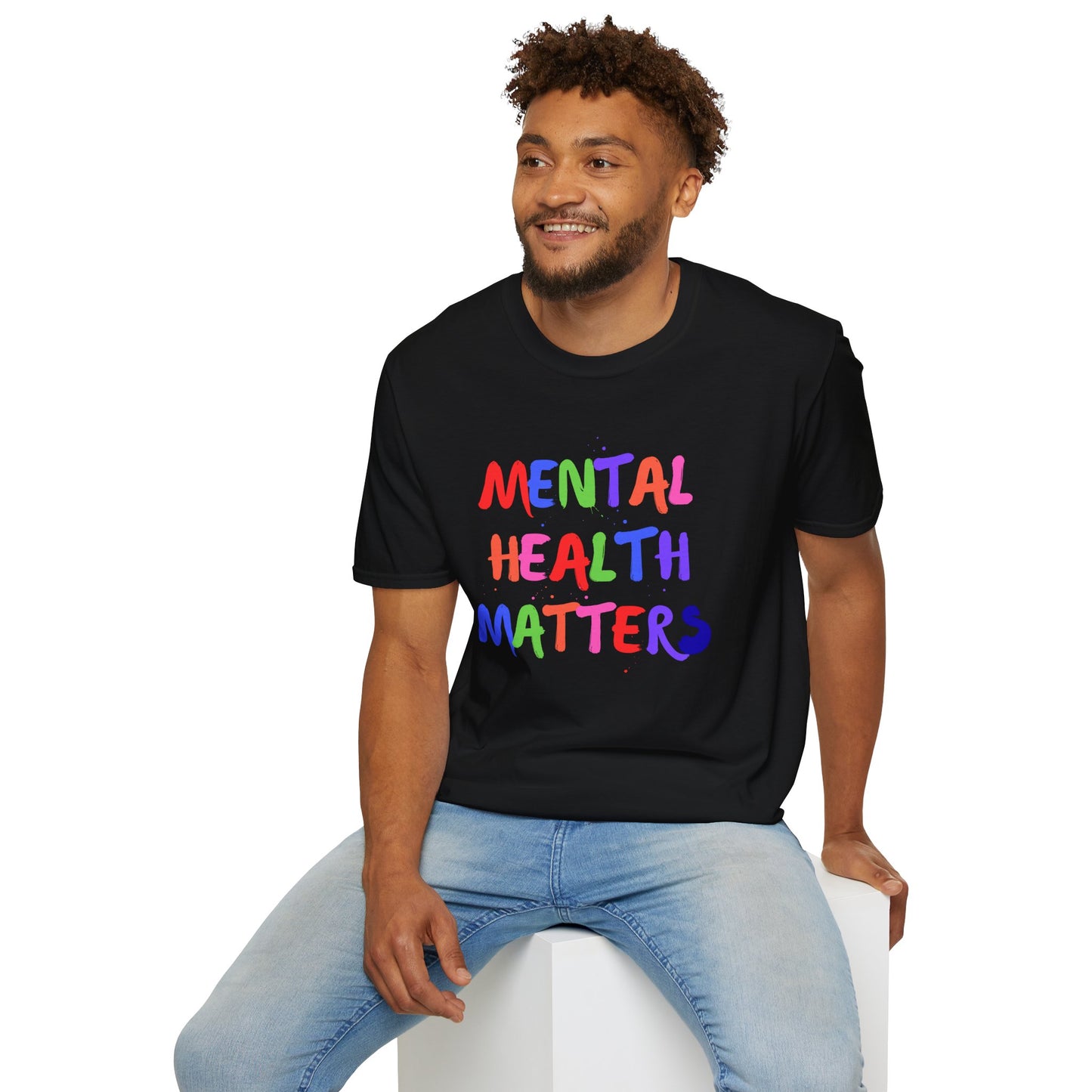 Mental Health Matters Unisex Softstyle T-Shirt