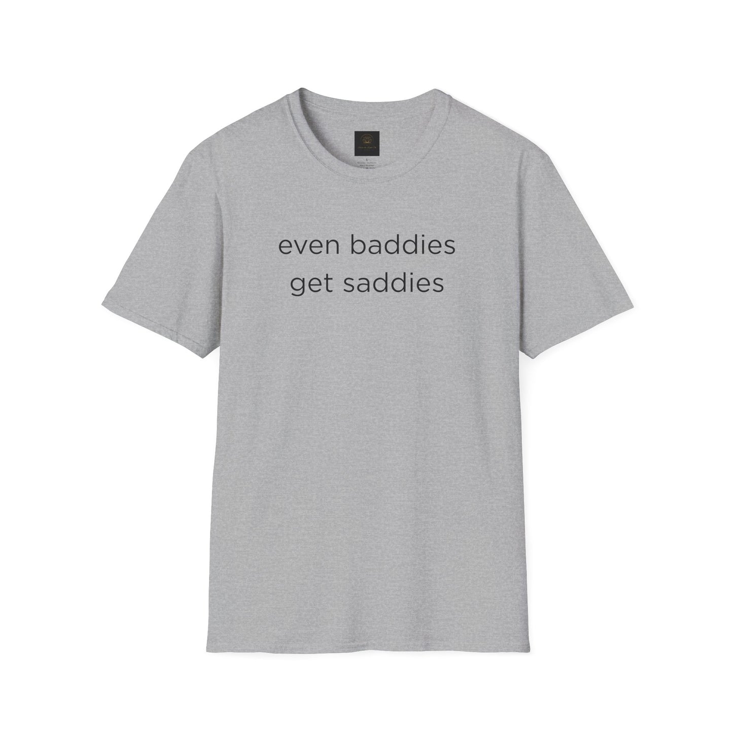 Unisex Softstyle T-Shirt: Fun and Quirky Tee for Baddies, Casual Wear, Birthday Gift, Trendy Fashion, Unique Gift Idea, Everyday Comfort