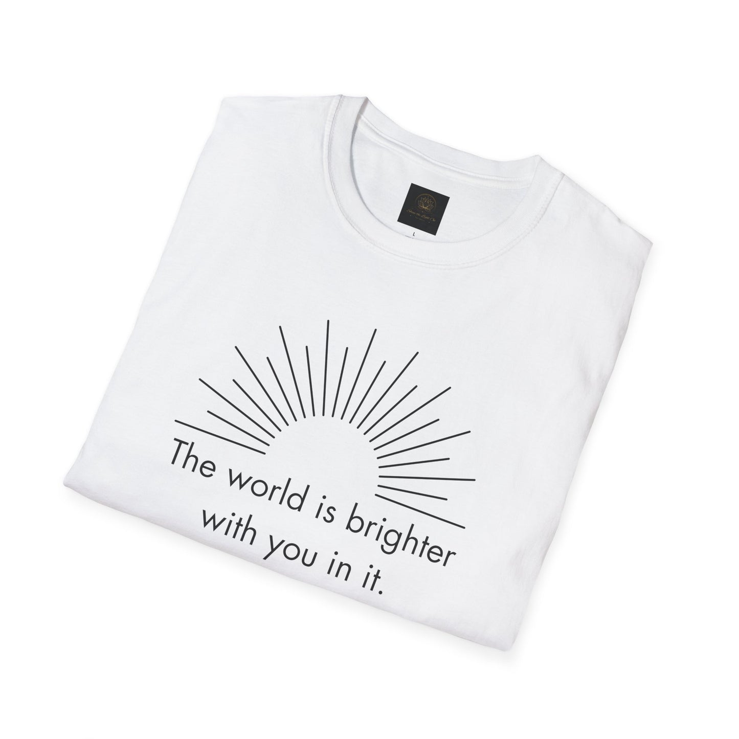 Sunshine Affirmation Unisex T-Shirt, Motivational Tee, Gift for Her, Feel Good Apparel, Inspirational Clothing