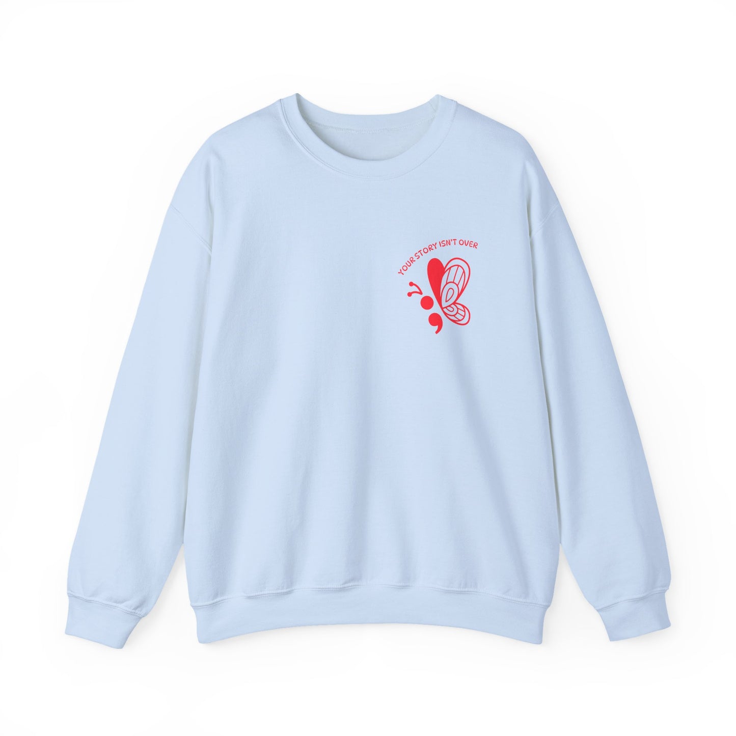 Inspirational Crewneck Sweatshirt with Butterfly Design, Motivational Gift for Friends, Cozy Unisex Sweater for All Occasions, Perfect [...]