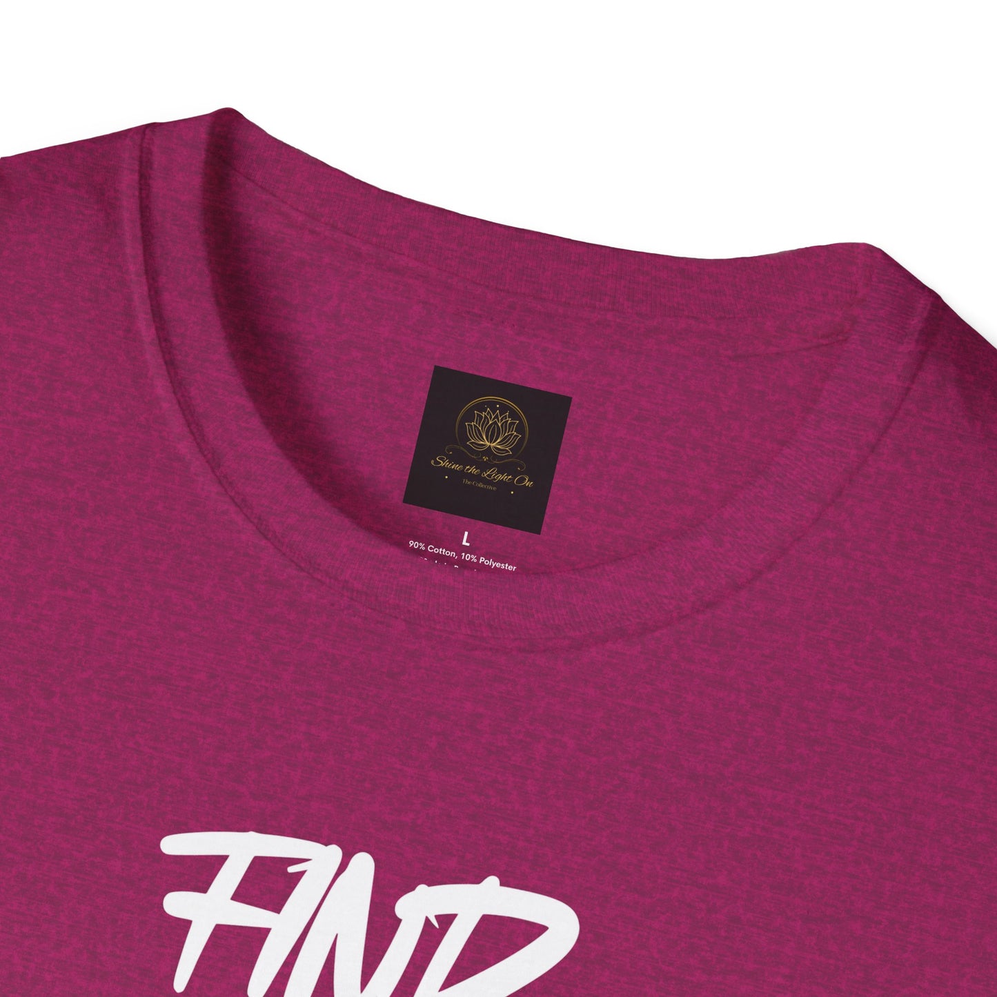 Find Peace in the Pain Unisex Softstyle T-Shirt - Empowering Tee for Mindfulness, Stress Relief, Self-Care, Gift for Friends, [...]