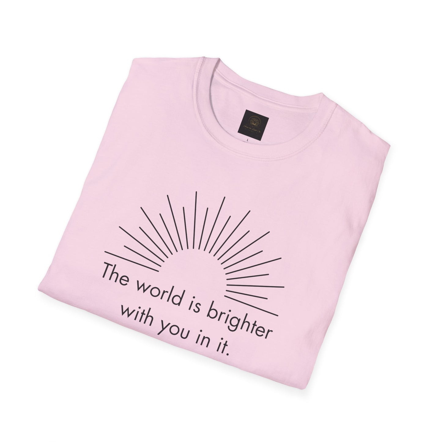 Sunshine Affirmation Unisex T-Shirt, Motivational Tee, Gift for Her, Feel Good Apparel, Inspirational Clothing