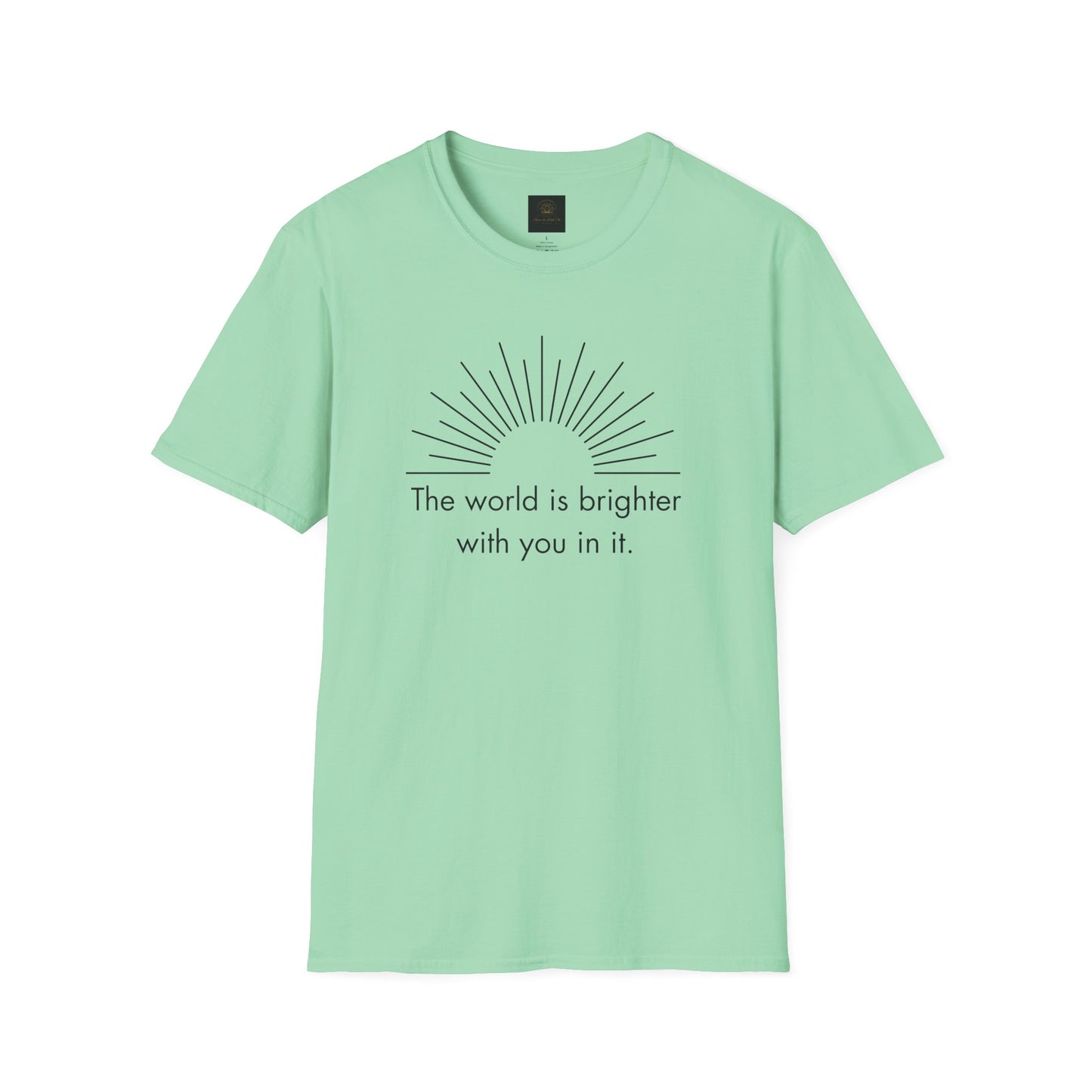 Sunshine Affirmation Unisex T-Shirt, Motivational Tee, Gift for Her, Feel Good Apparel, Inspirational Clothing