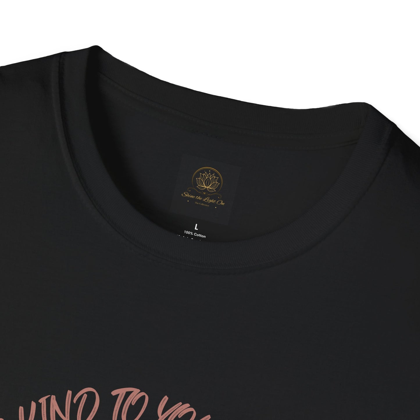 Unisex Softstyle T-Shirt with 'Be Kind to Your Mind' Rainbow Design, Motivational Apparel, Gift for Mental Health Awareness, Self-Care [...]
