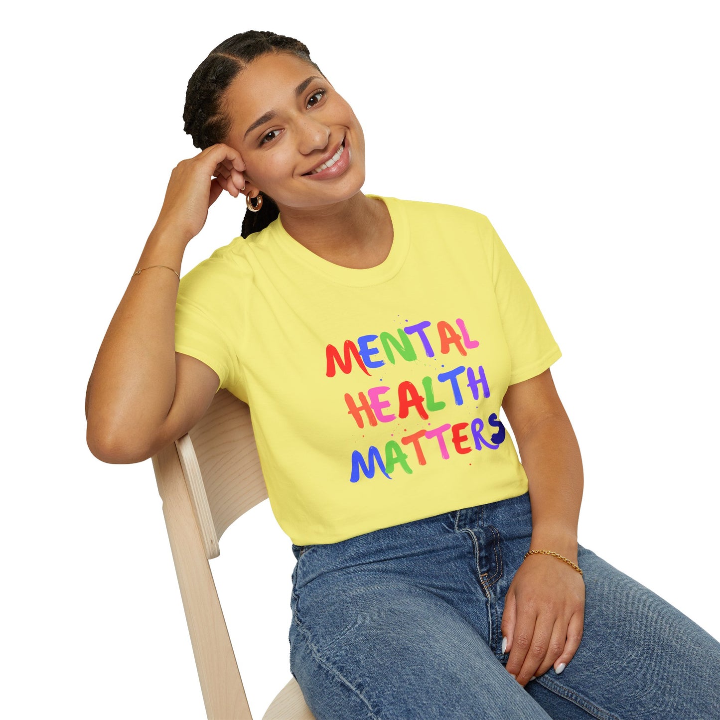 Mental Health Matters Unisex Softstyle T-Shirt