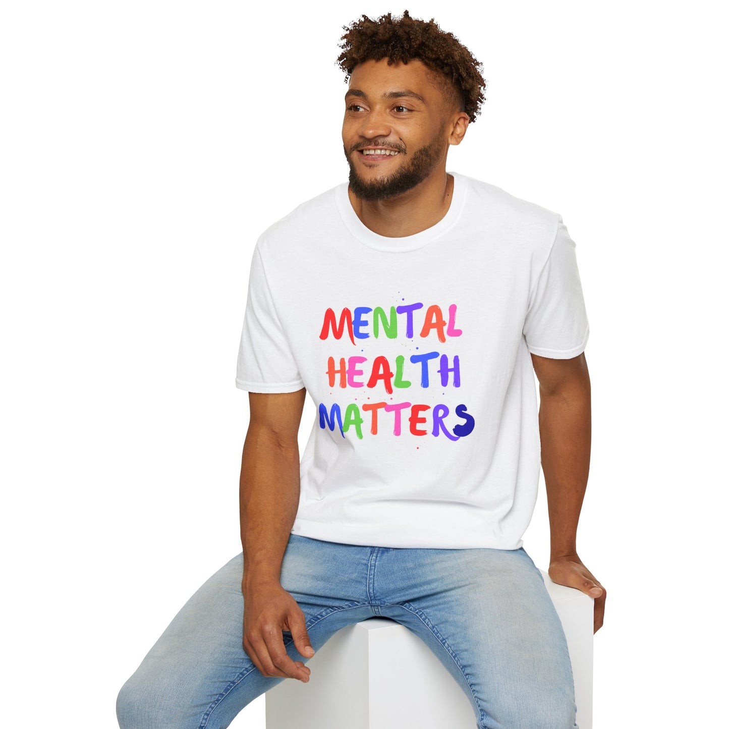 Mental Health Matters Unisex Softstyle T-Shirt