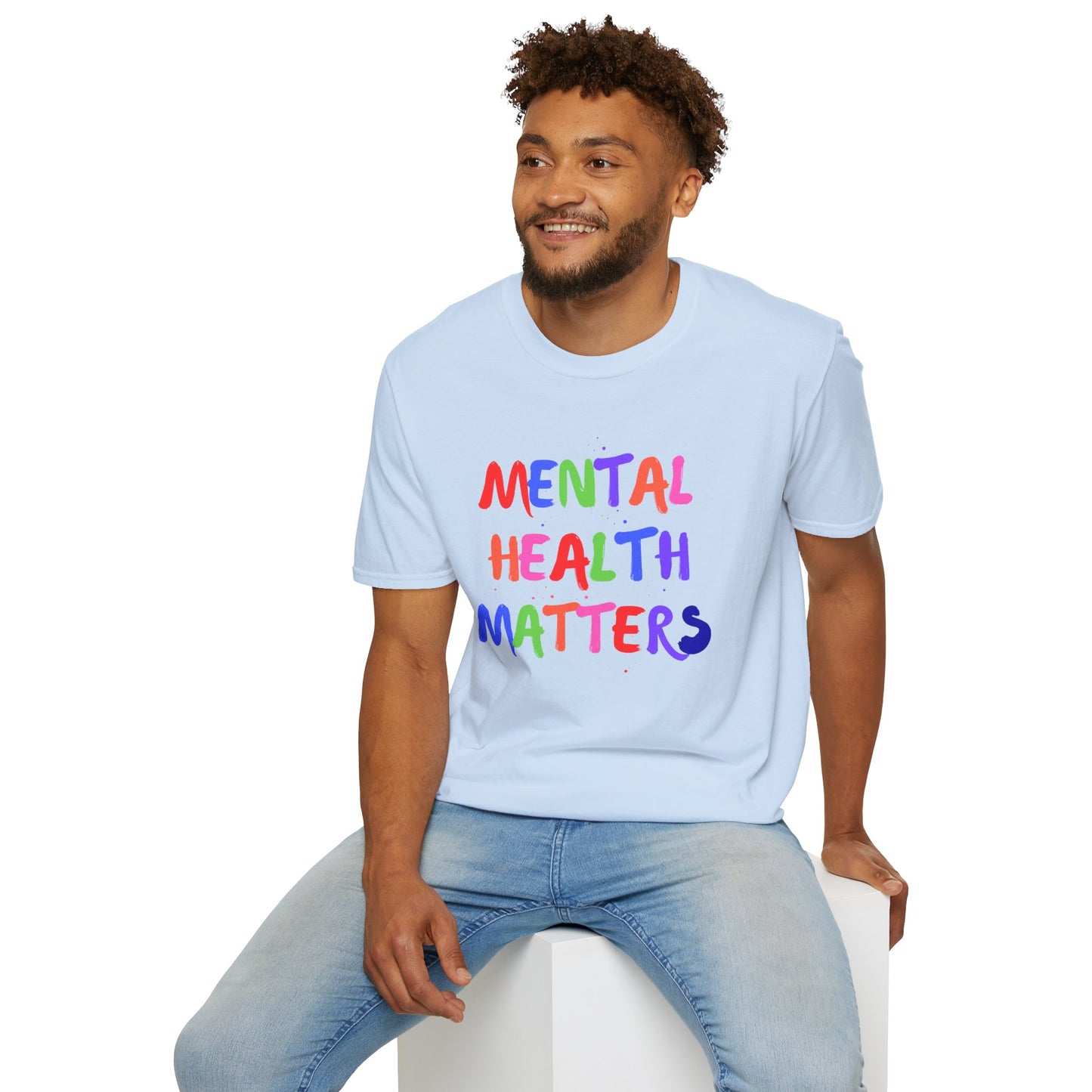 Mental Health Matters Unisex Softstyle T-Shirt