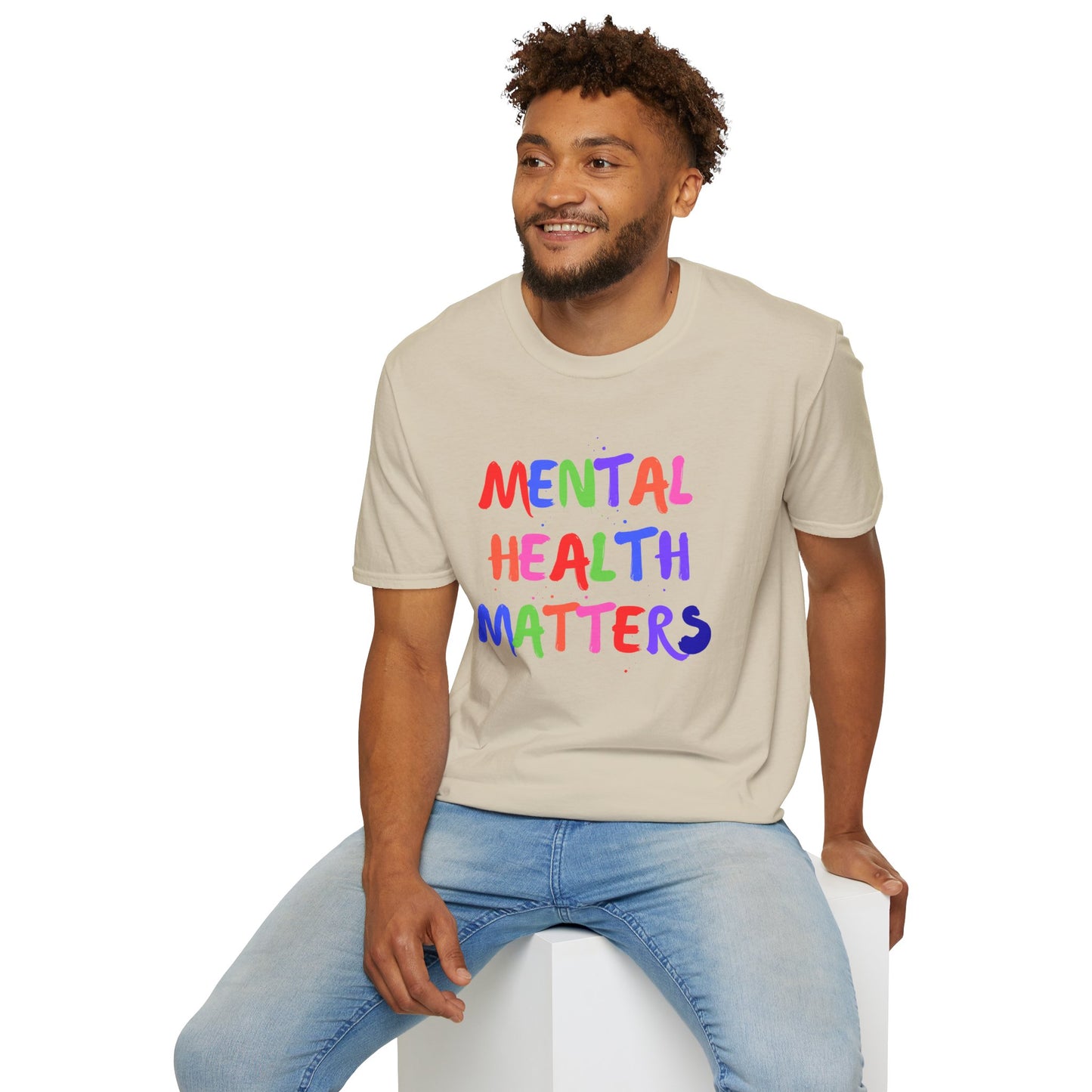 Mental Health Matters Unisex Softstyle T-Shirt