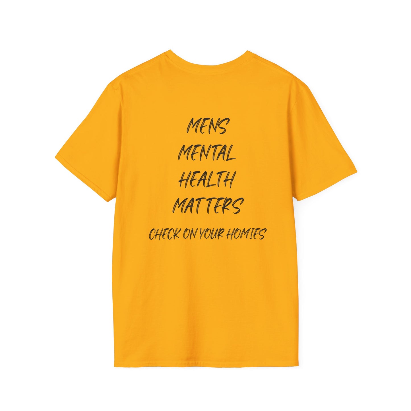 Men's Mental Health Awareness T-Shirt, Unisex Tee, Casual Wear, Gift for Friends, Self-Care Reminder, Everyday Comfort
