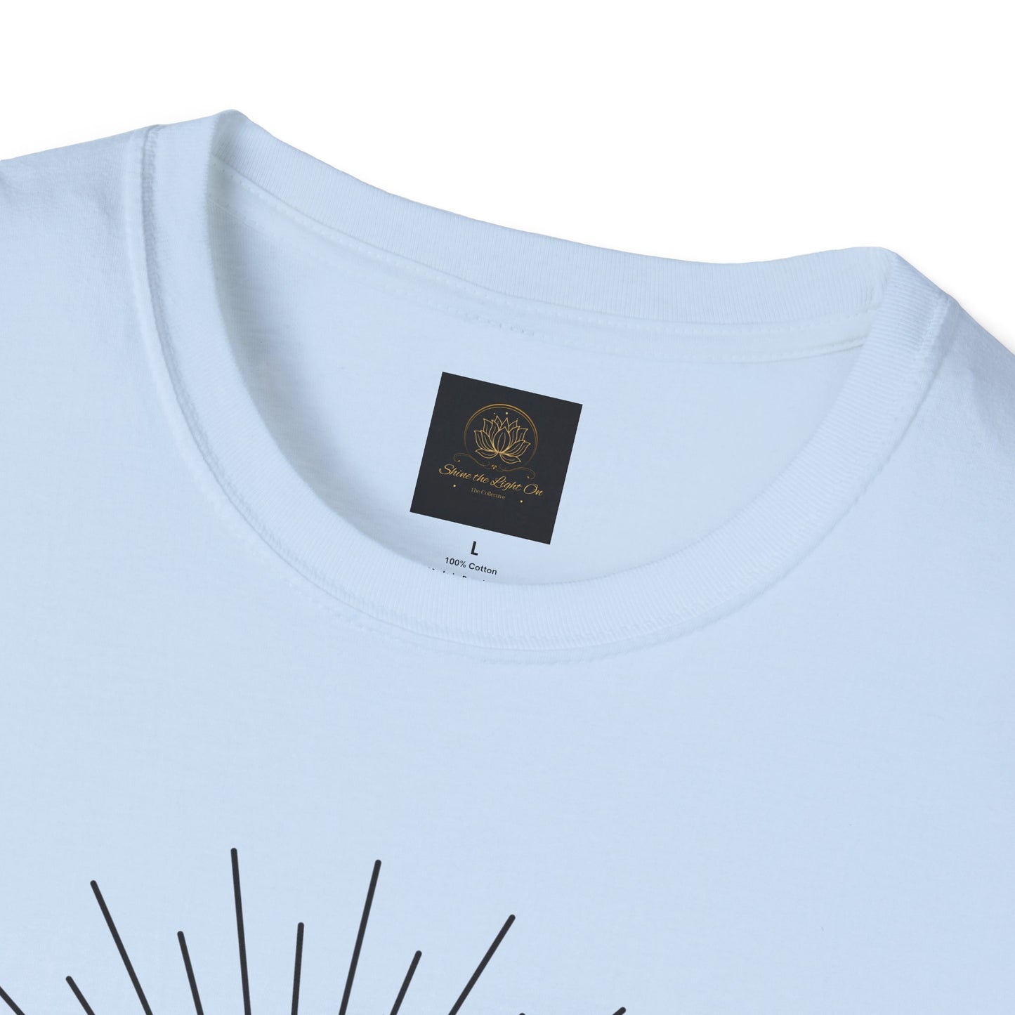 Sunshine Affirmation Unisex T-Shirt, Motivational Tee, Gift for Her, Feel Good Apparel, Inspirational Clothing