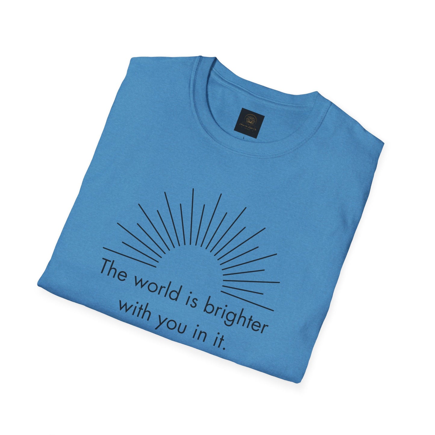 Sunshine Affirmation Unisex T-Shirt, Motivational Tee, Gift for Her, Feel Good Apparel, Inspirational Clothing