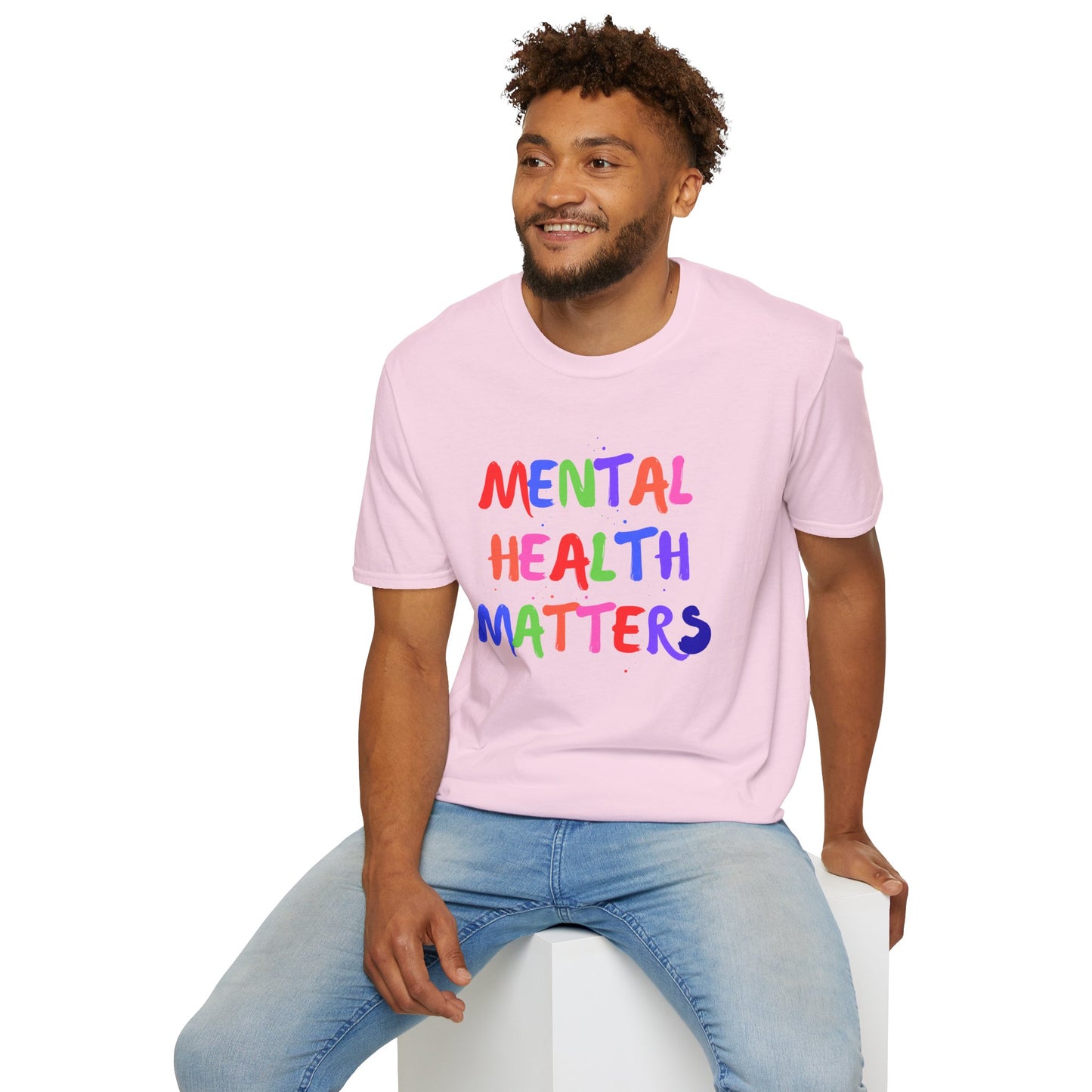 Mental Health Matters Unisex Softstyle T-Shirt