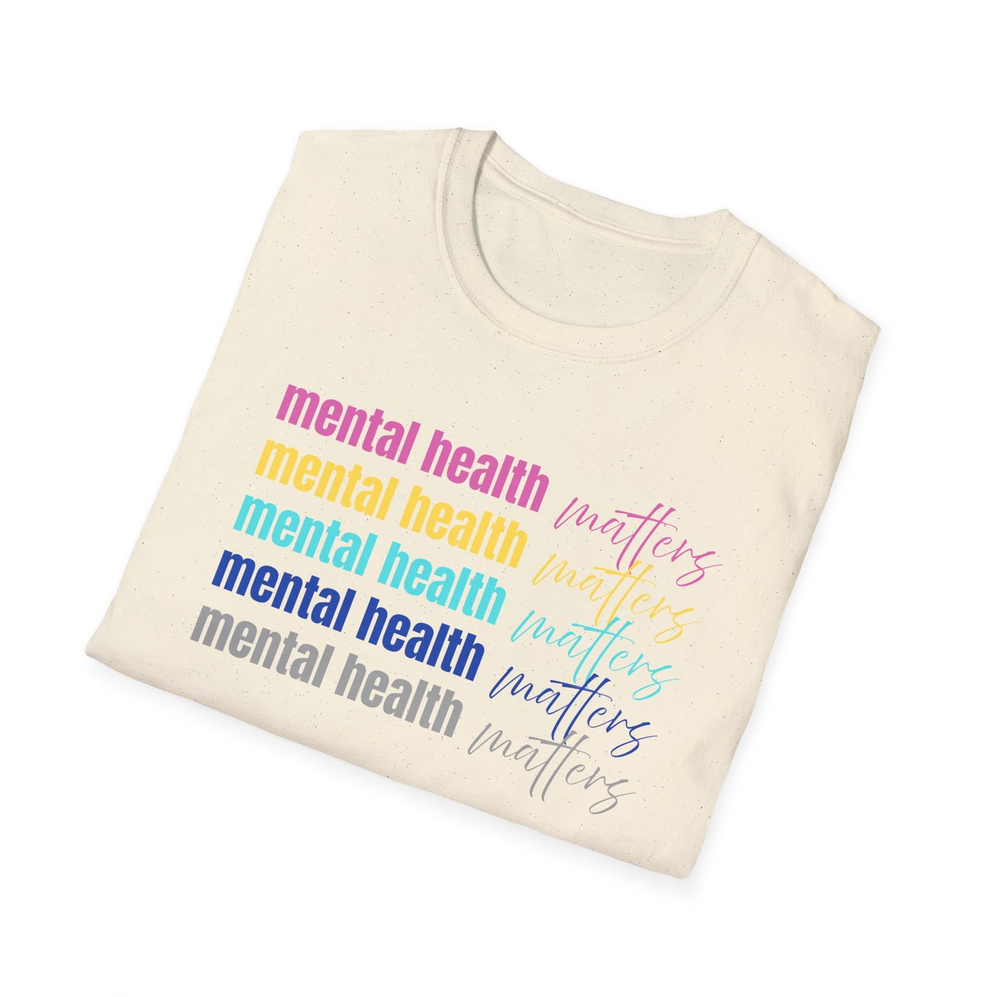 Mental Health Awareness Unisex Softstyle T-Shirt