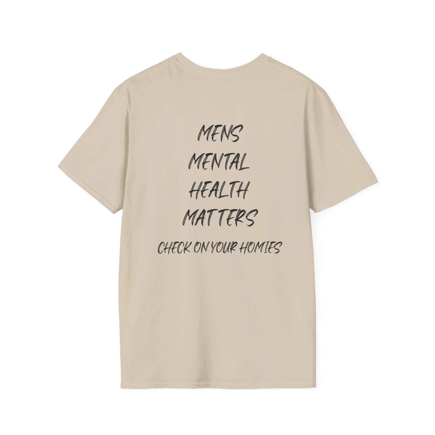 Men's Mental Health Awareness T-Shirt, Unisex Tee, Casual Wear, Gift for Friends, Self-Care Reminder, Everyday Comfort