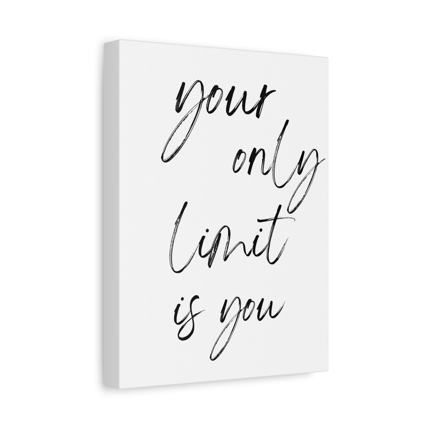 Inspirational Wall Art Canvas Print, Home Decor, Motivational Quote, Gift for Friends, Office Wall Art, Modern Decor
