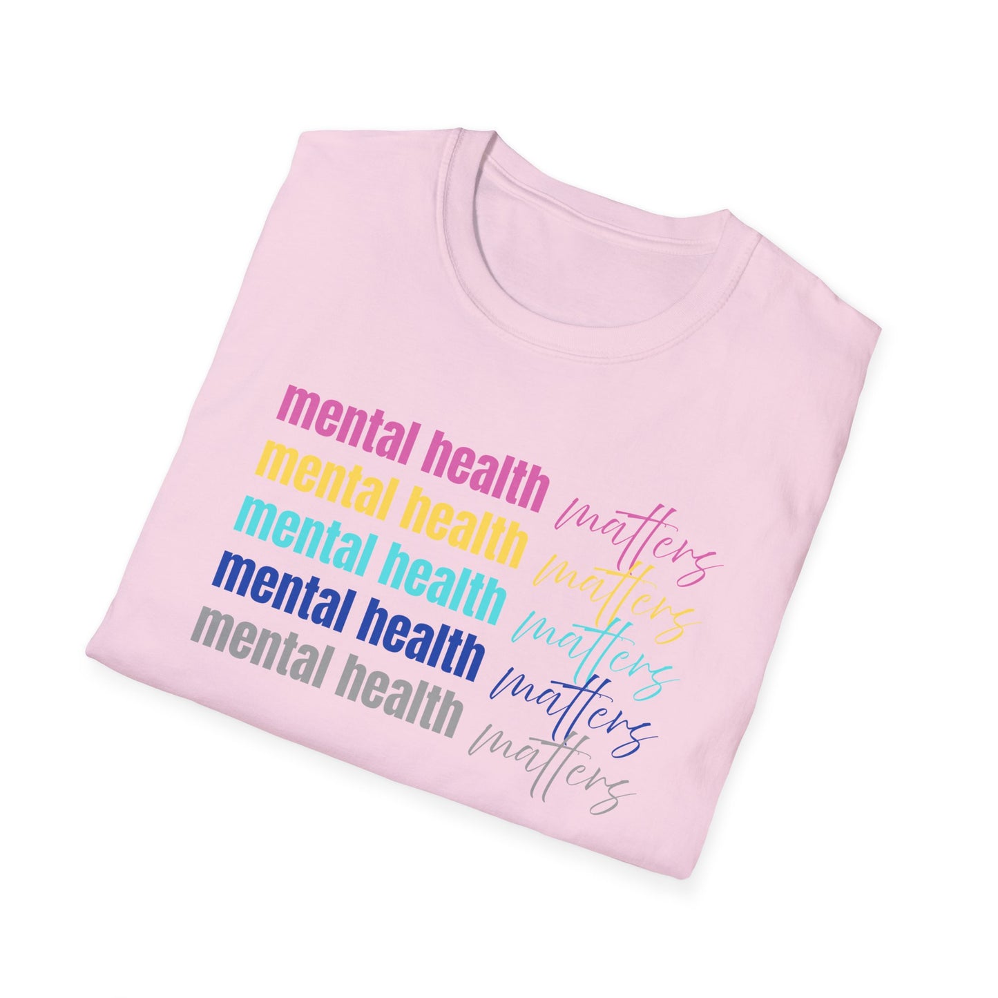 Mental Health Awareness Unisex Softstyle T-Shirt