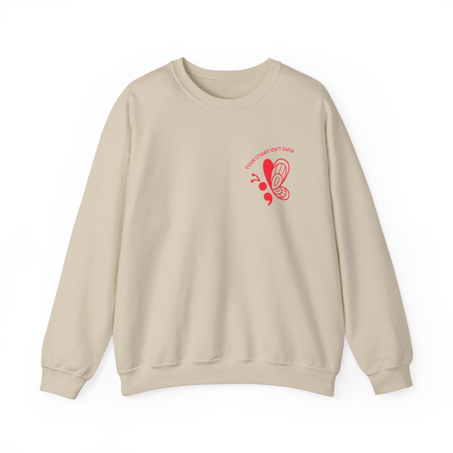 Inspirational Crewneck Sweatshirt with Butterfly Design, Motivational Gift for Friends, Cozy Unisex Sweater for All Occasions, Perfect [...]