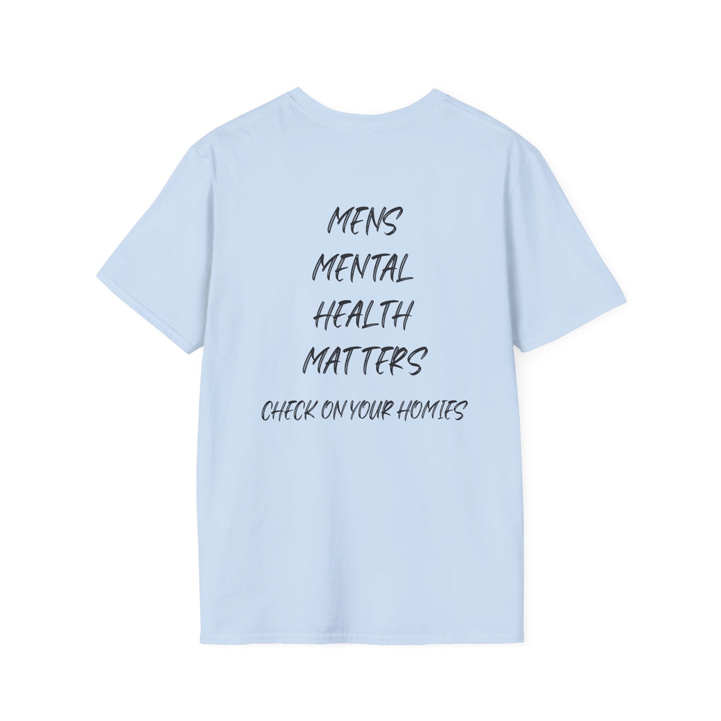 Men's Mental Health Awareness T-Shirt, Unisex Tee, Casual Wear, Gift for Friends, Self-Care Reminder, Everyday Comfort
