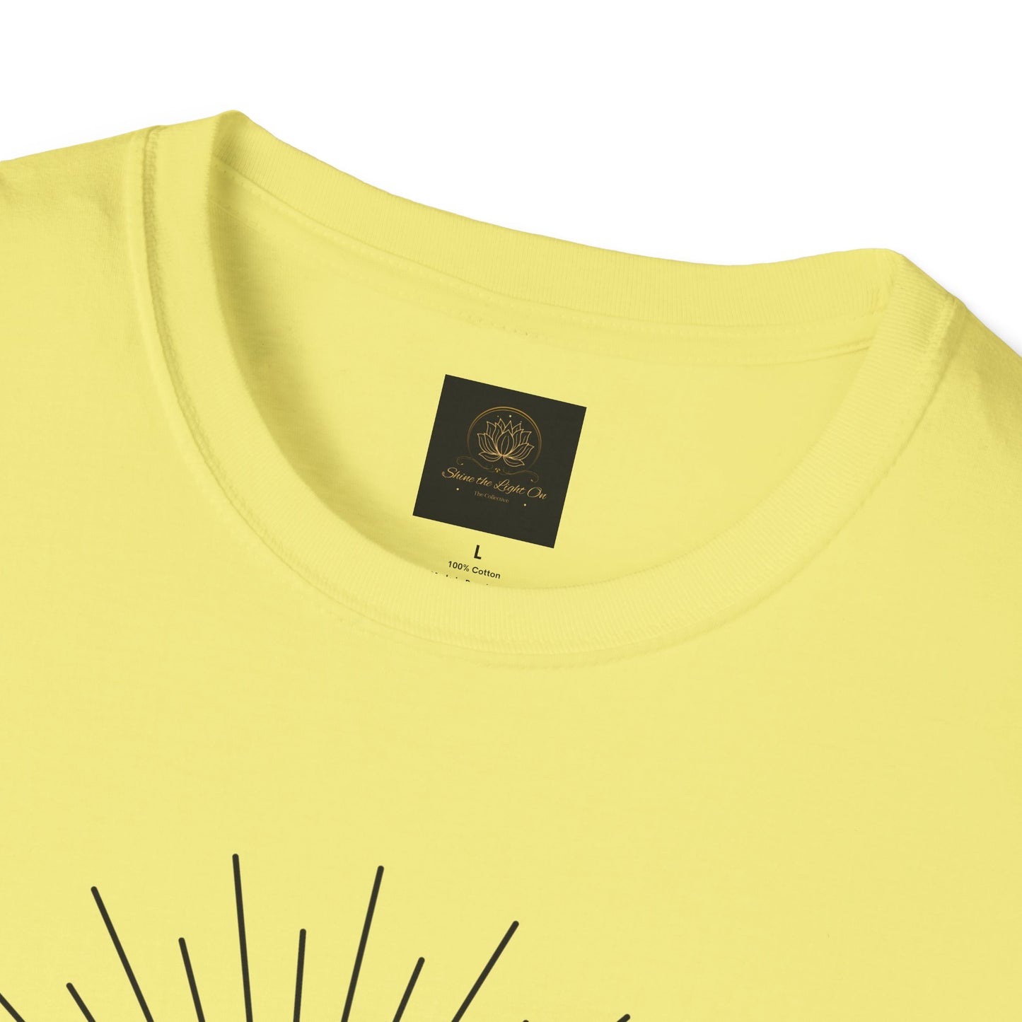 Sunshine Affirmation Unisex T-Shirt, Motivational Tee, Gift for Her, Feel Good Apparel, Inspirational Clothing