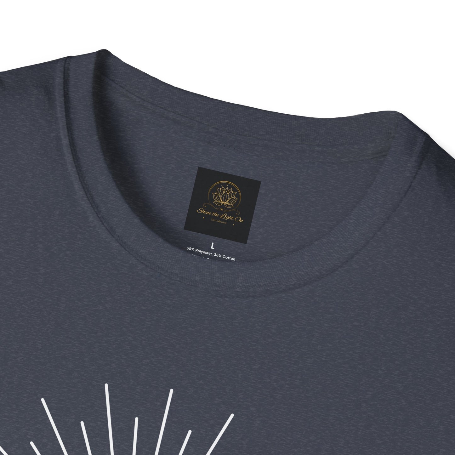 Inspirational Sun Graphic T-Shirt, Positive Quote Tee, Everyday Casual Wear, Gift for Friends, Unisex Apparel