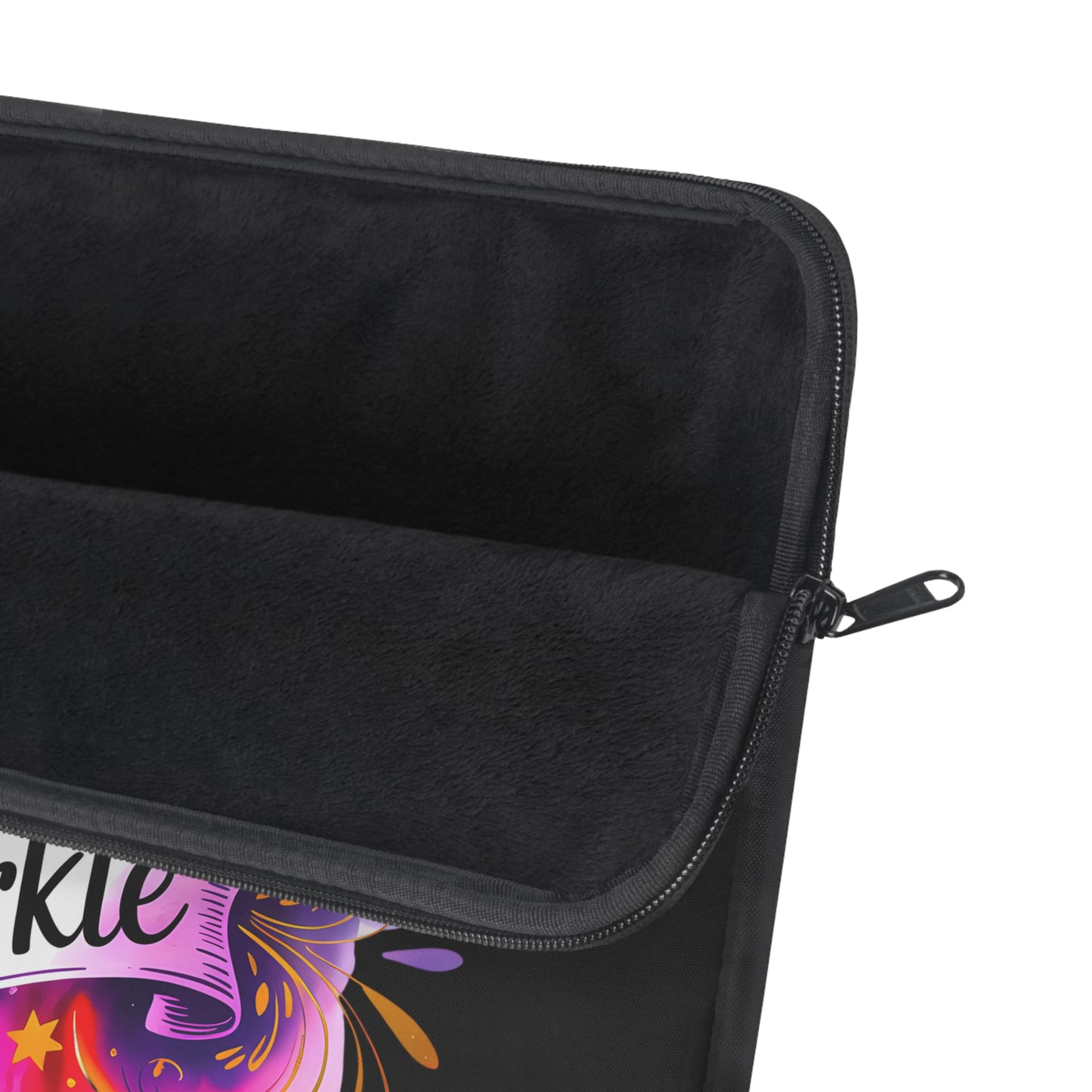 Vibrant Laptop Sleeve - "Never Let Anyone Dull Your Sparkle" - Colorful Tech Case, Gift for Students, Office & School Supplies