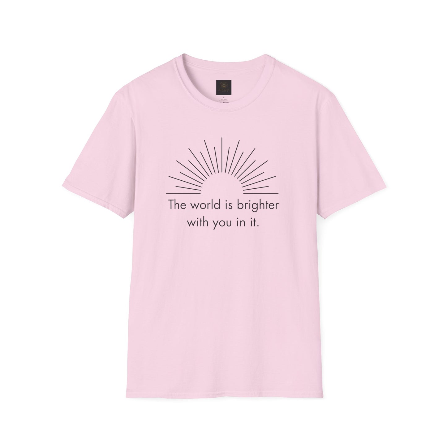 Sunshine Affirmation Unisex T-Shirt, Motivational Tee, Gift for Her, Feel Good Apparel, Inspirational Clothing