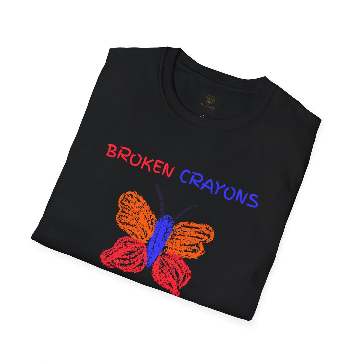 Butterfly Inspirational T-Shirt, Broken Crayons Still Color Tee, Motivational Gift, Positive Vibes Apparel, Unisex Graphic Shirt, [...]