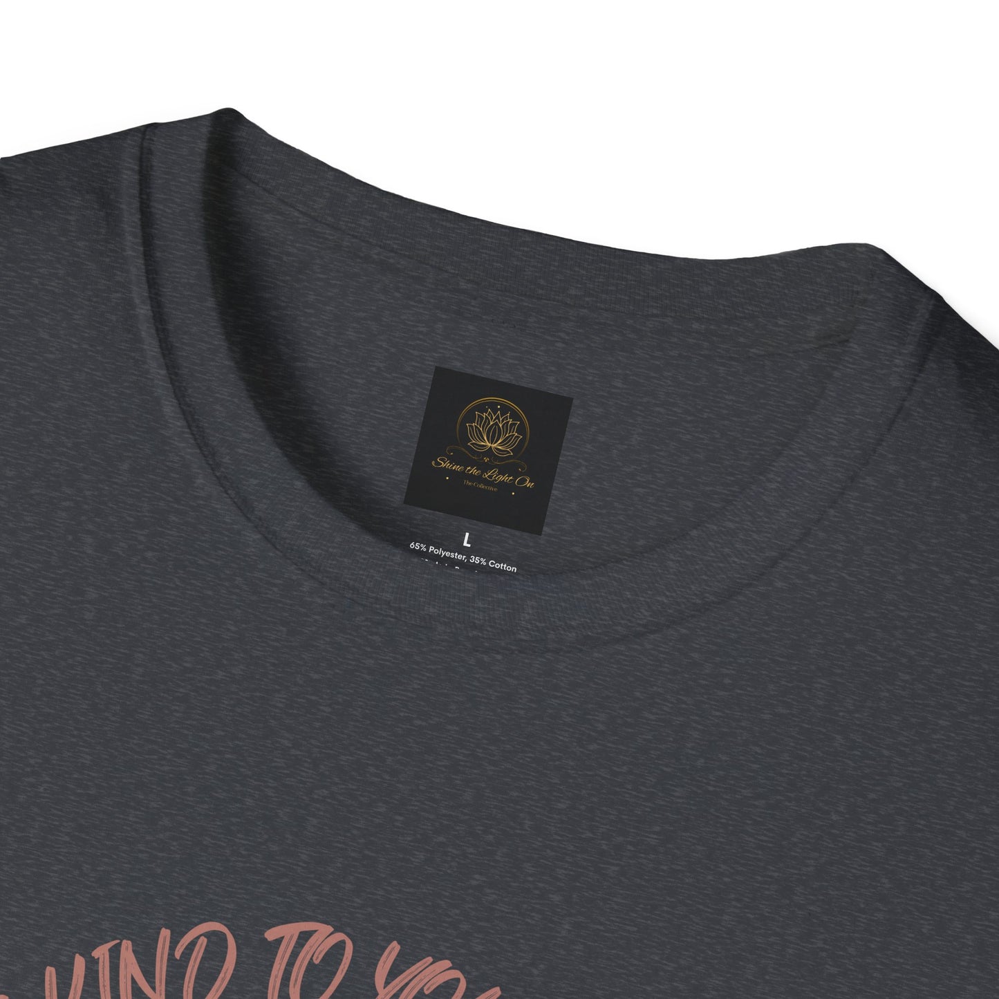Unisex Softstyle T-Shirt with 'Be Kind to Your Mind' Rainbow Design, Motivational Apparel, Gift for Mental Health Awareness, Self-Care [...]