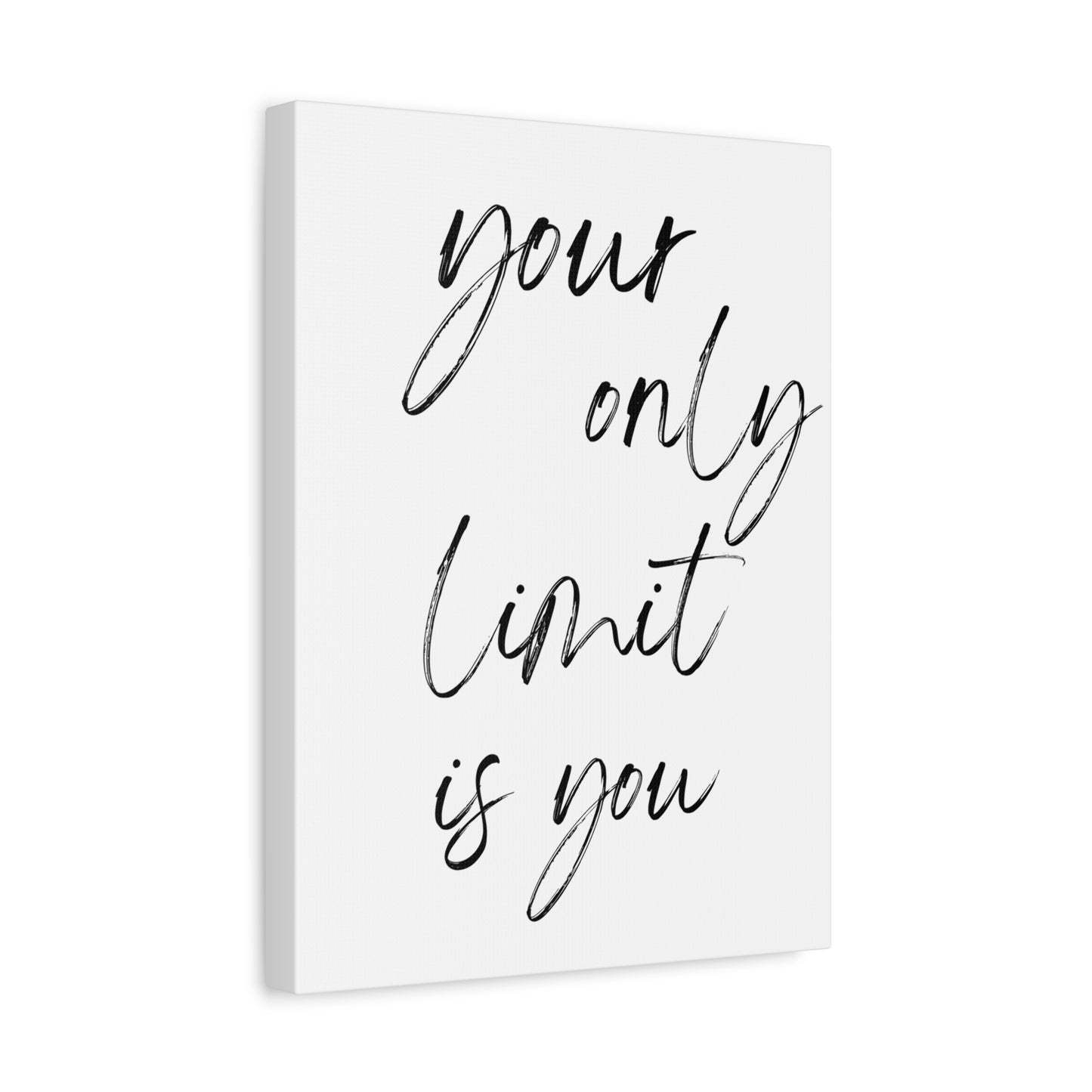 Inspirational Wall Art Canvas Print, Home Decor, Motivational Quote, Gift for Friends, Office Wall Art, Modern Decor