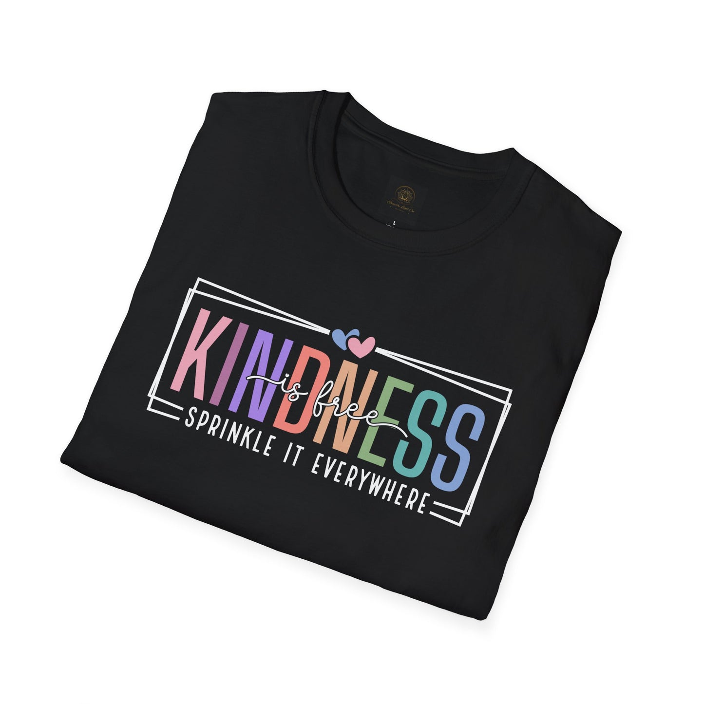 Kindness T-Shirt| Spread Positivity | Everyday Wear | Inspirational Clothing