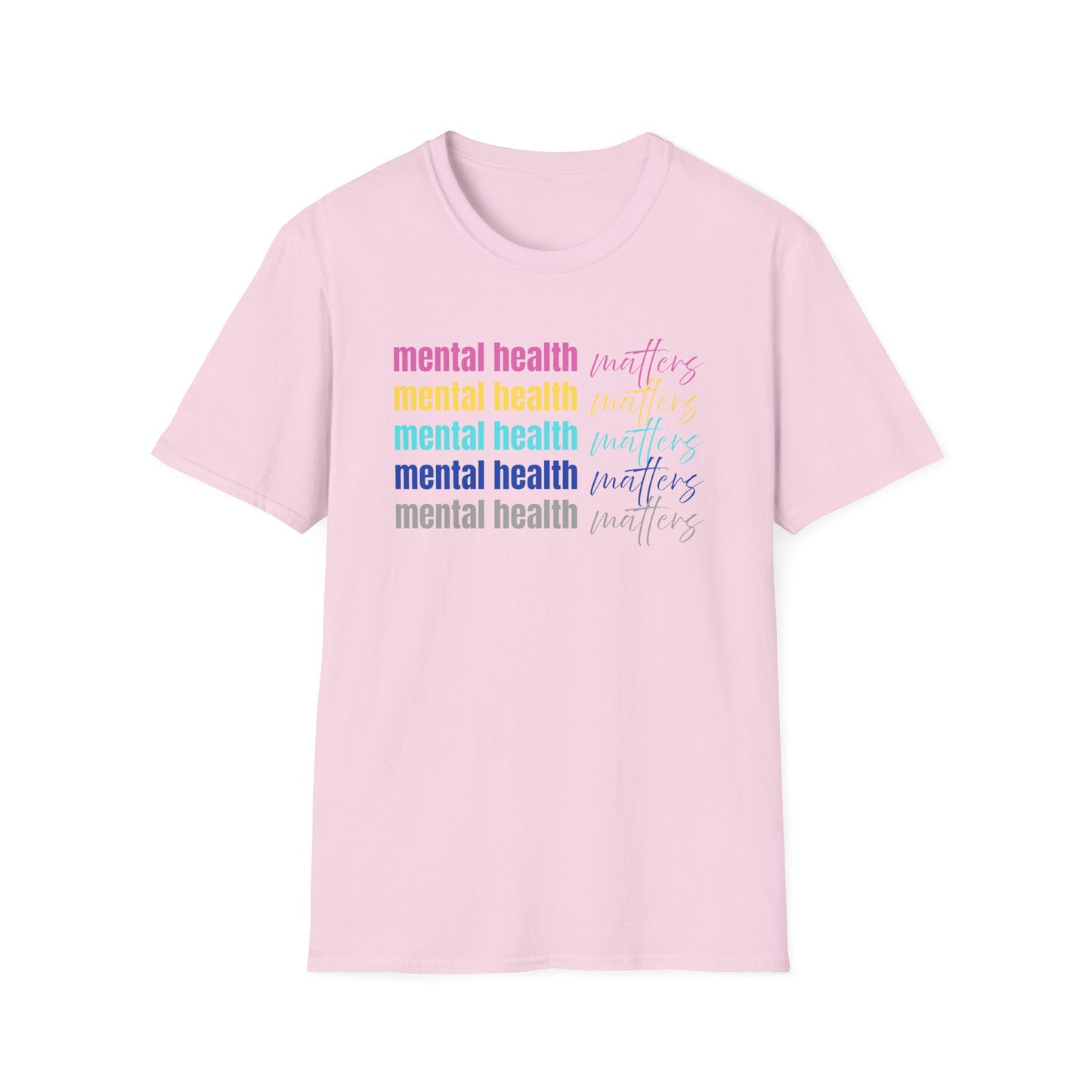 Mental Health Awareness Unisex Softstyle T-Shirt
