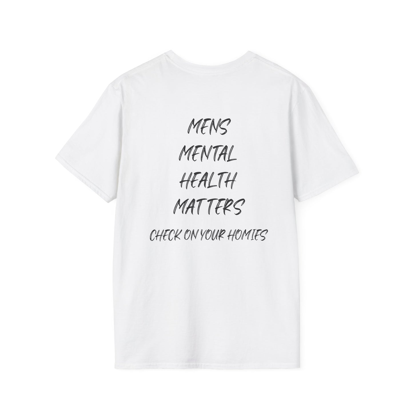 Men's Mental Health Awareness T-Shirt, Unisex Tee, Casual Wear, Gift for Friends, Self-Care Reminder, Everyday Comfort