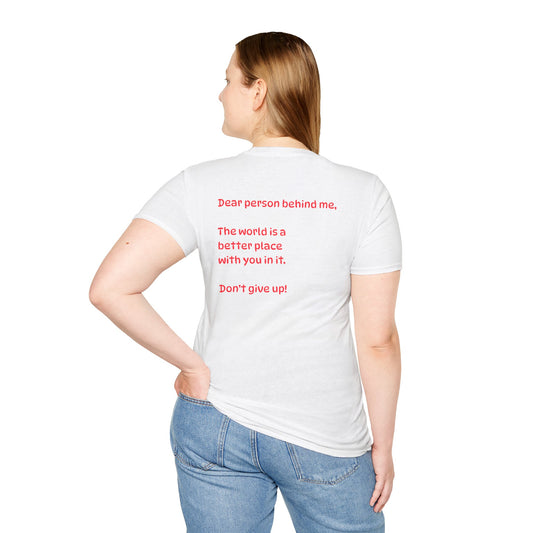 Inspirational Butterfly T-Shirt, Unisex Softstyle Tee, Motivational Shirt, Gift for Friends, Positive Vibes Apparel